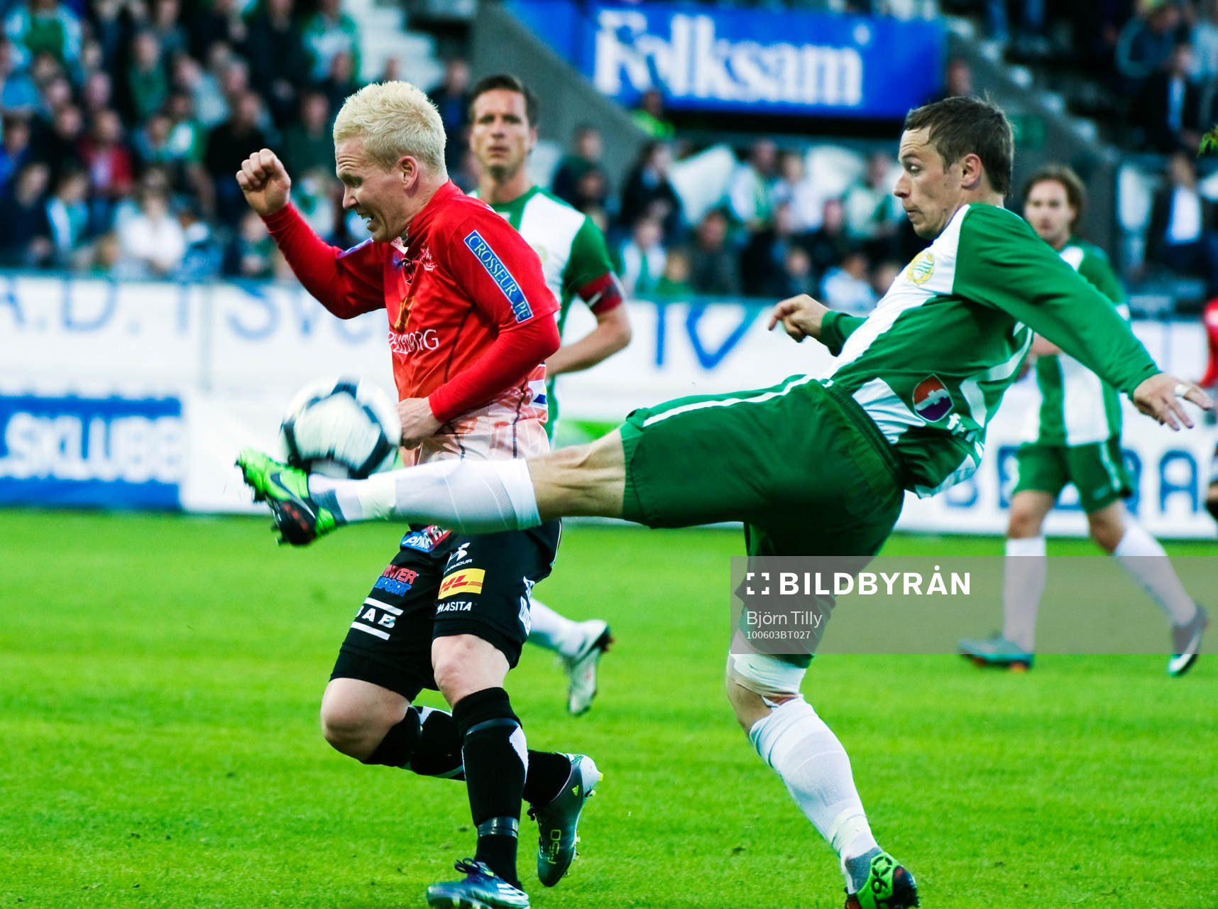 Mattias Adelstam, Trelleborg och David Johansson, Hammarby