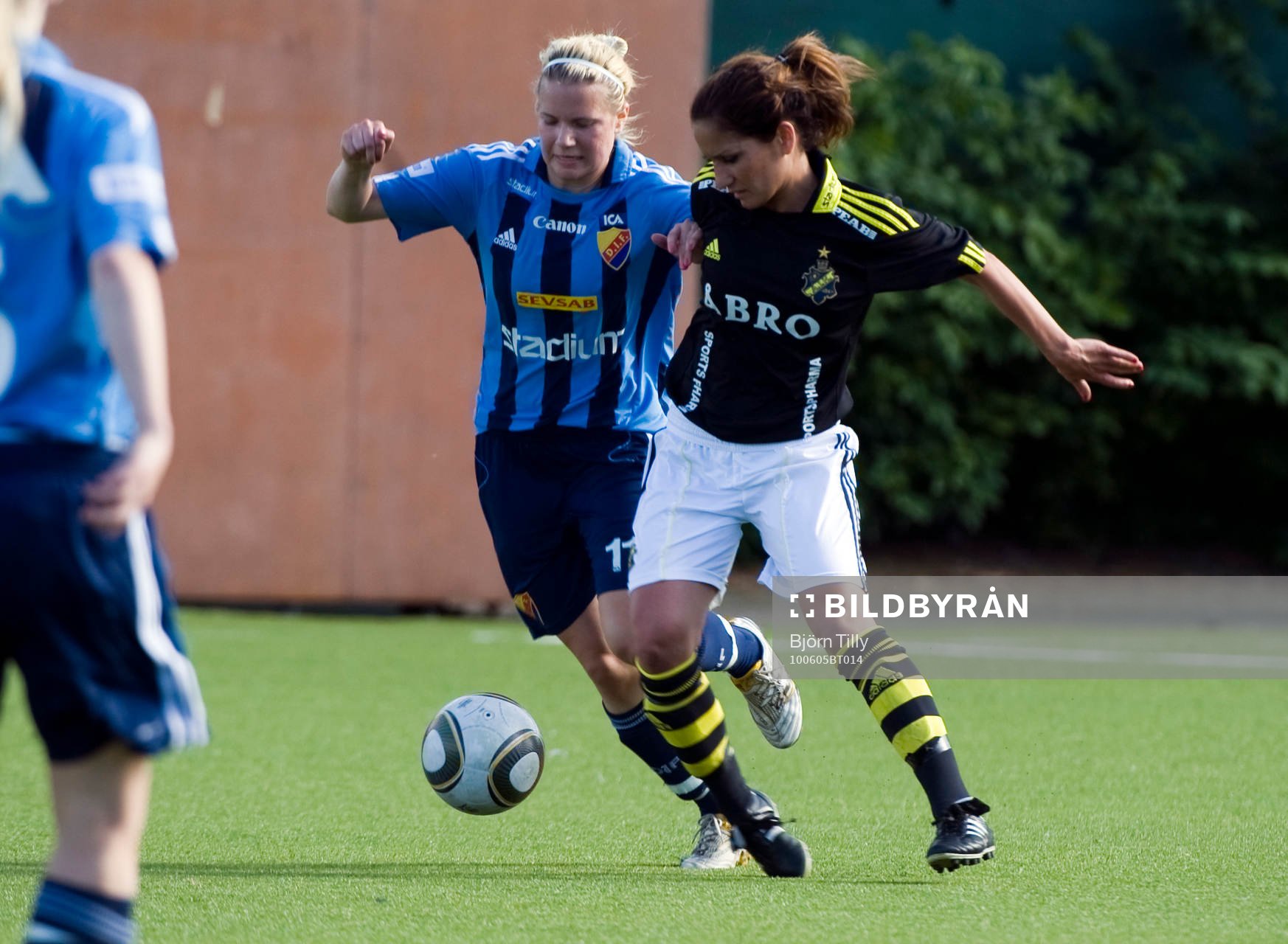  Alexandra Höglund, Djurgården och Shamiram Yakob, AIK.