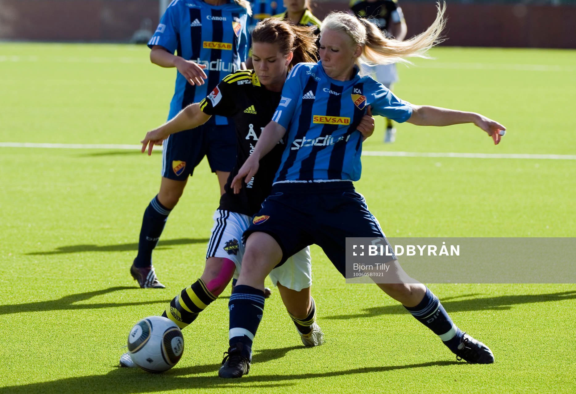 Hanna Folkesson, AIK och Ellinor Lindbom, Djurgården