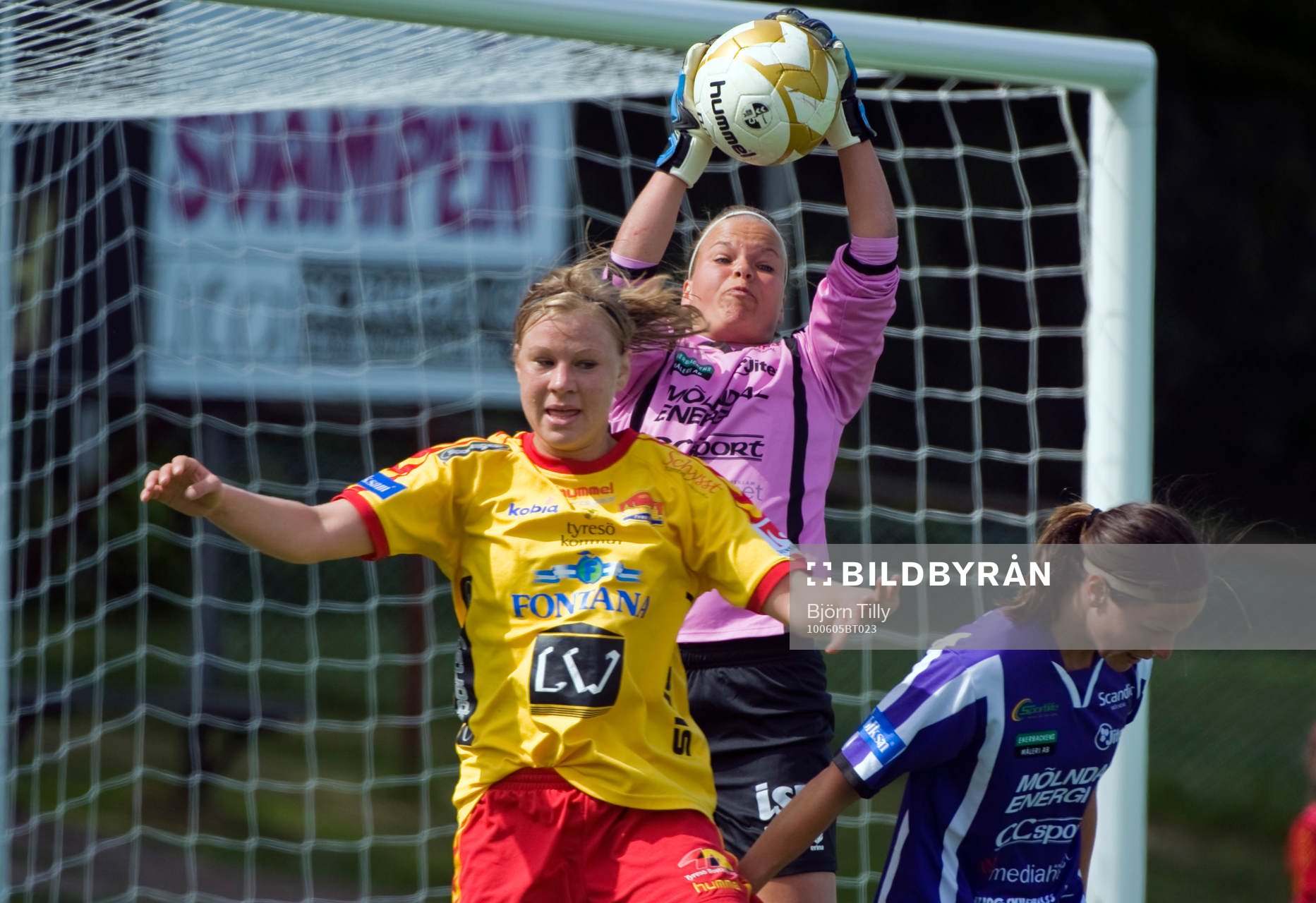 Katrin Schmidt, Tyresö, Stéphanie Öhrström, målvakt,