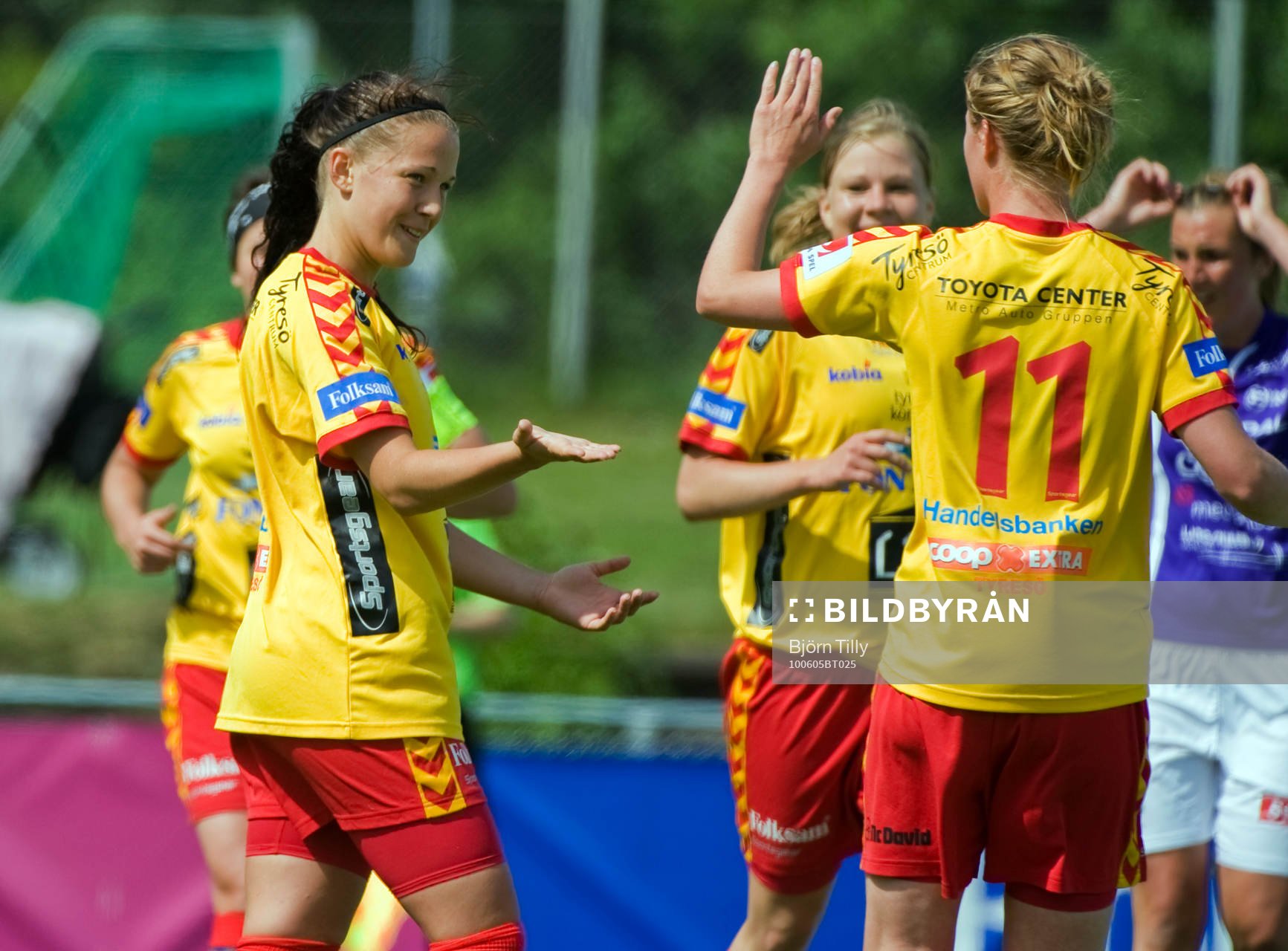 Jennifer Egelryd, Tyresö, glädje, jubel
