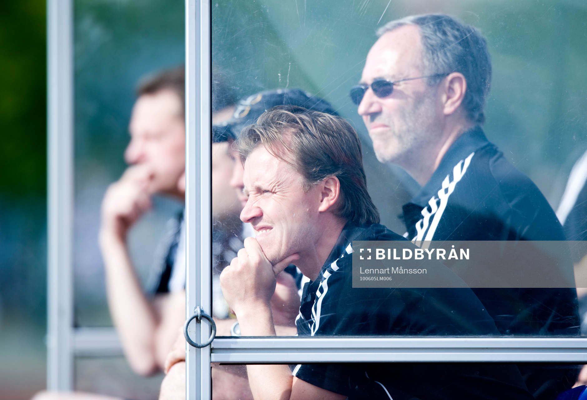  Stefan Jansson och Alf Jönsson (Alf Affe Jönsson), tränare, Hässleholm
