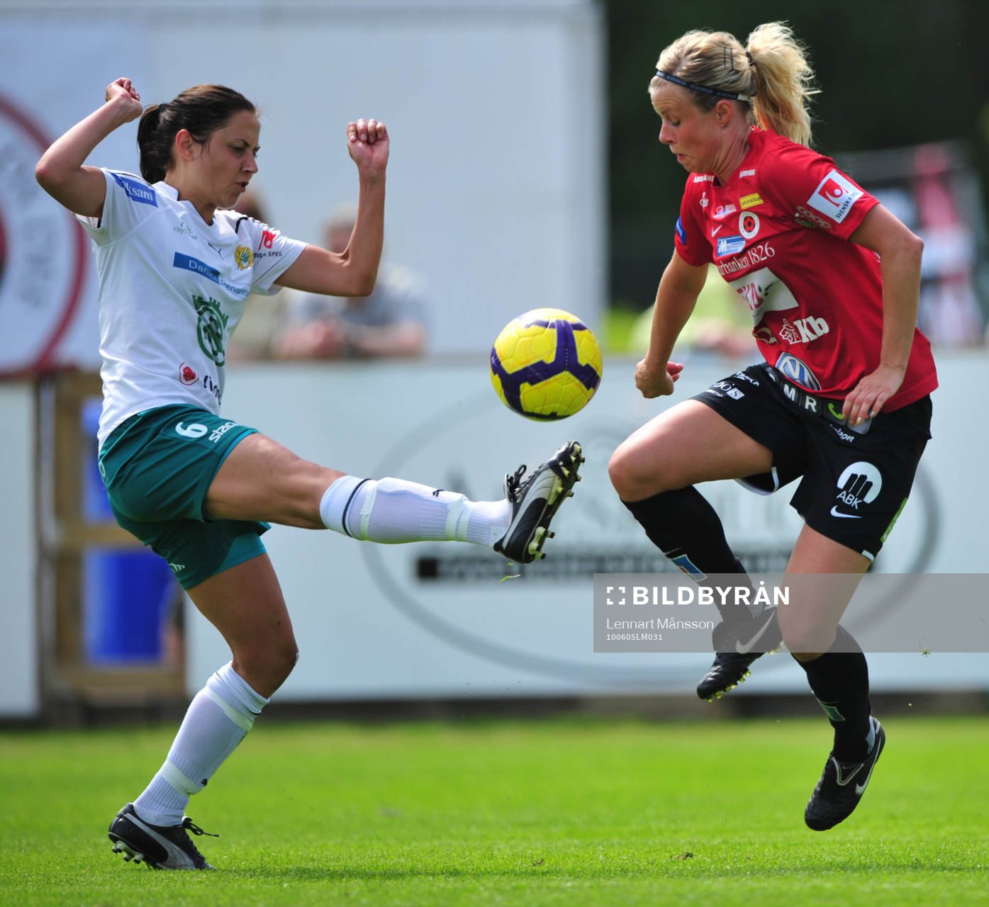 Lena Andersson, Hammarby och Sofie Andersson, Kristianstad