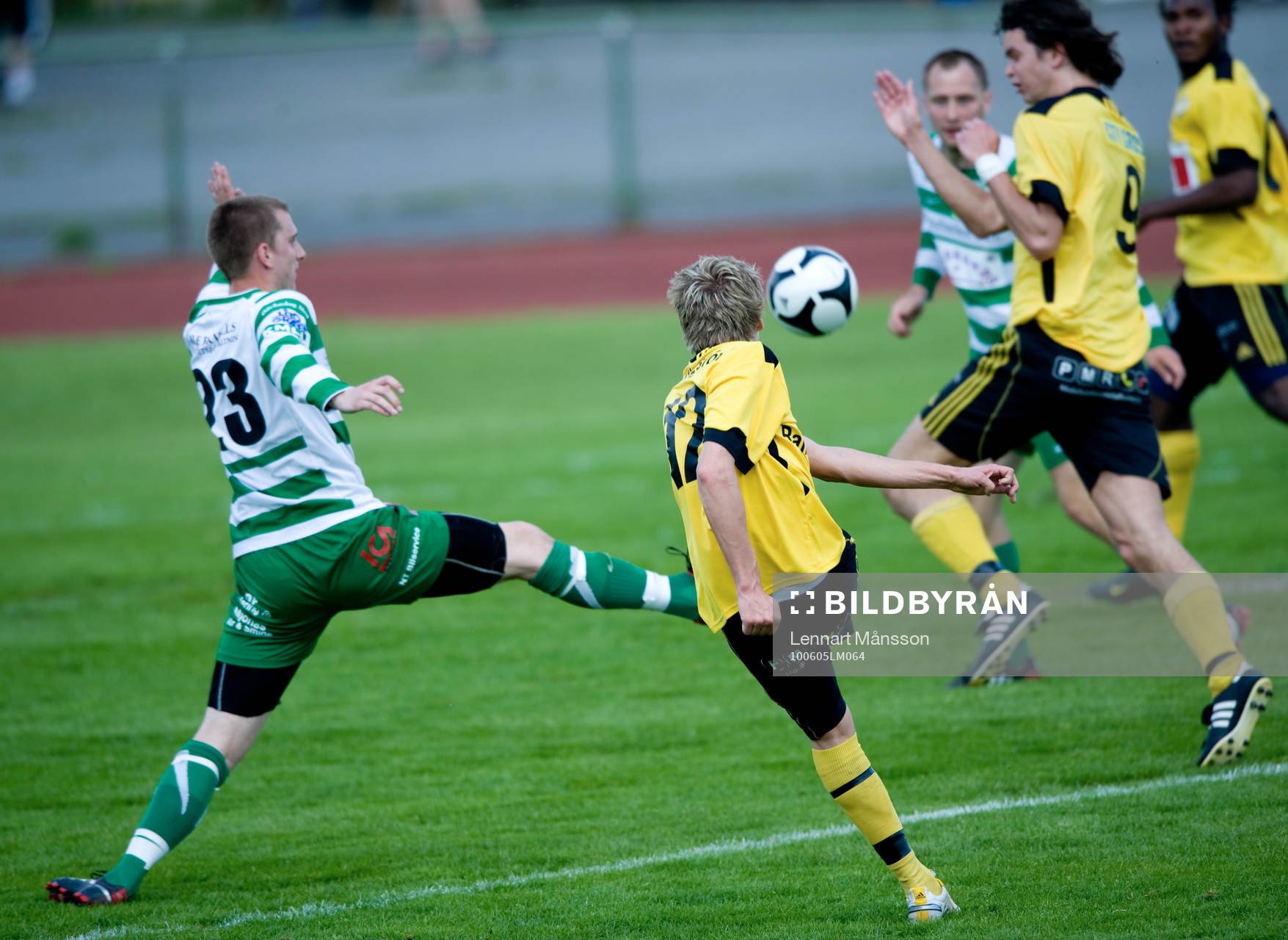  1-1 Johan Birgersson, som skruvar in kvitteringsbollen