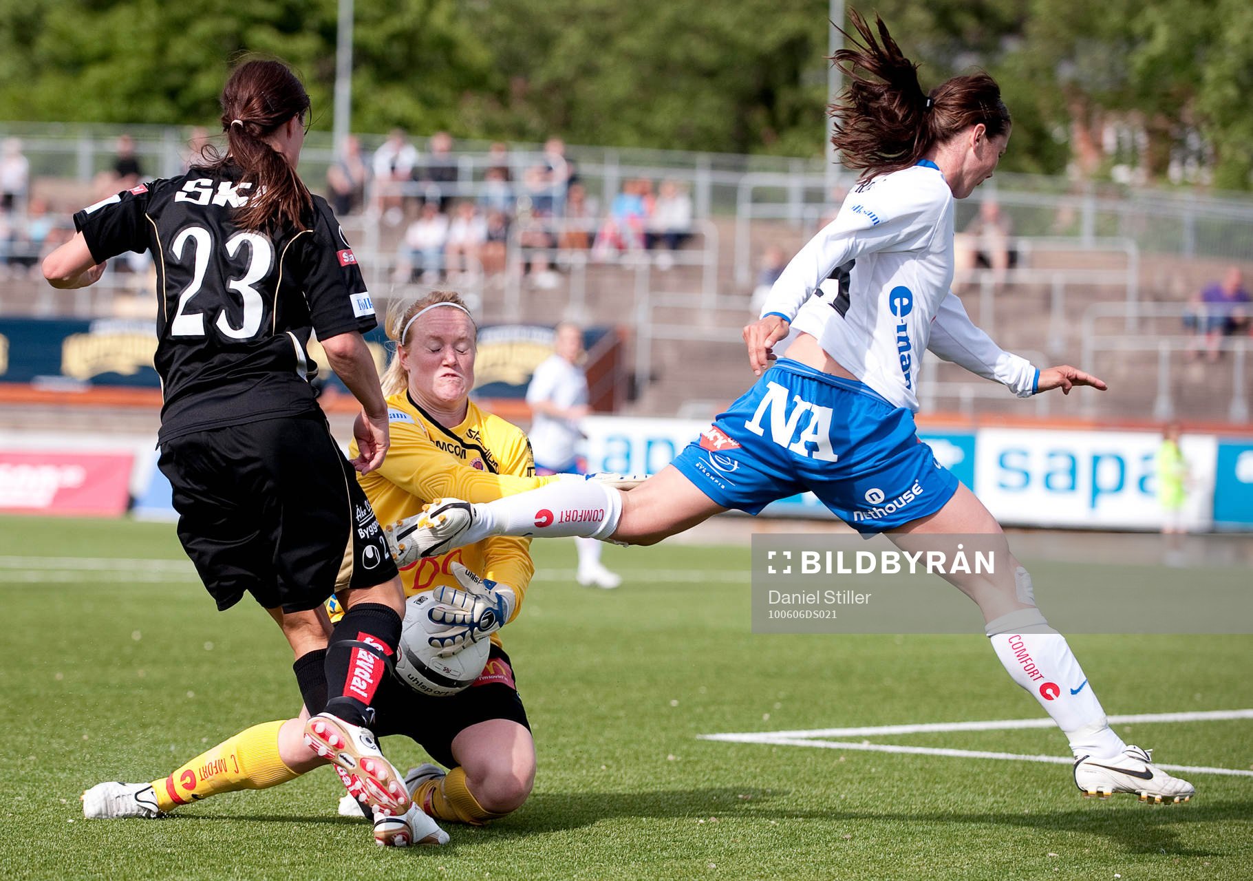 Fotboll, dam, Damallsvenskan, Kopparbergs/Göteborg -