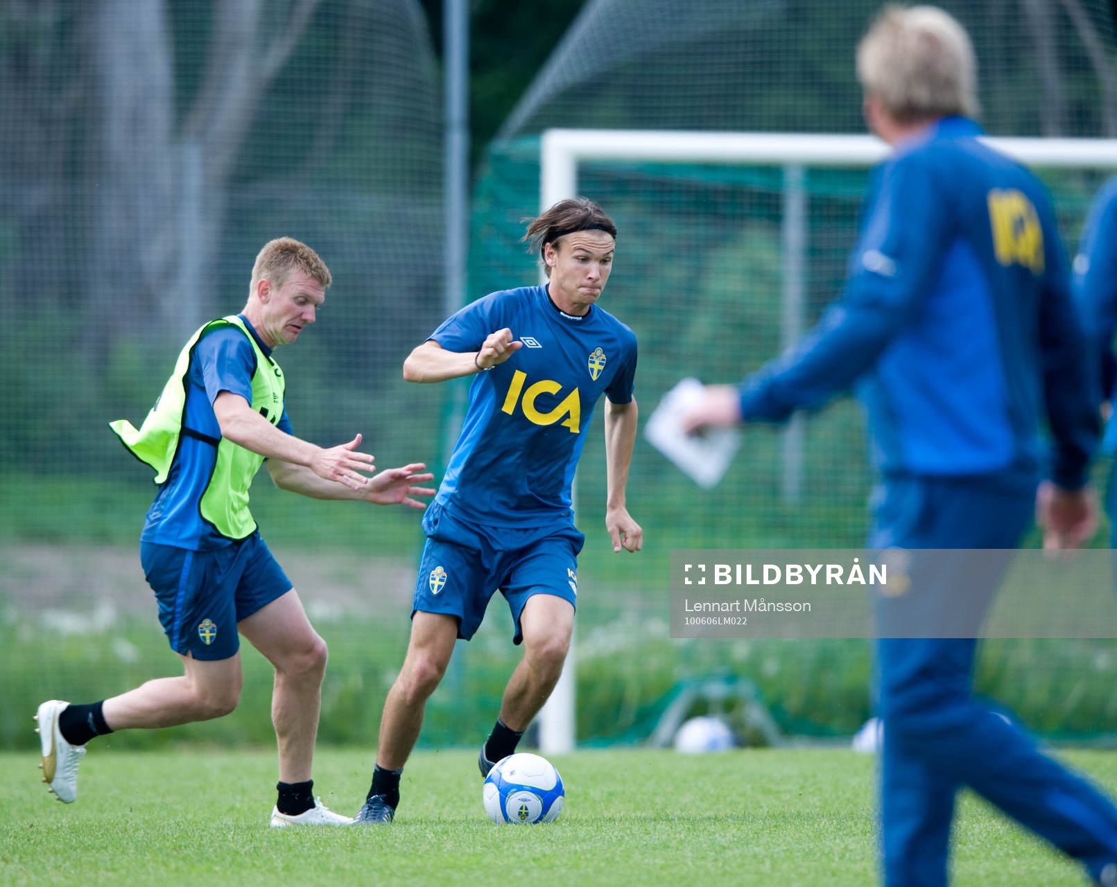 Michael Almebäck och Albin Ekdal