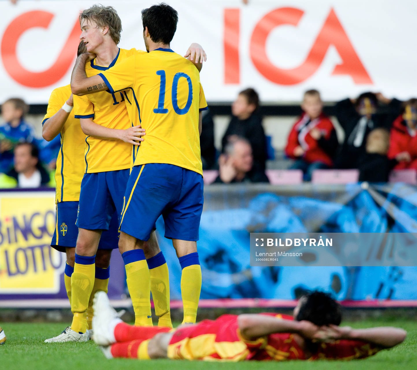 2-0, Rasmus Jönsson, jubel, Montenegro depp