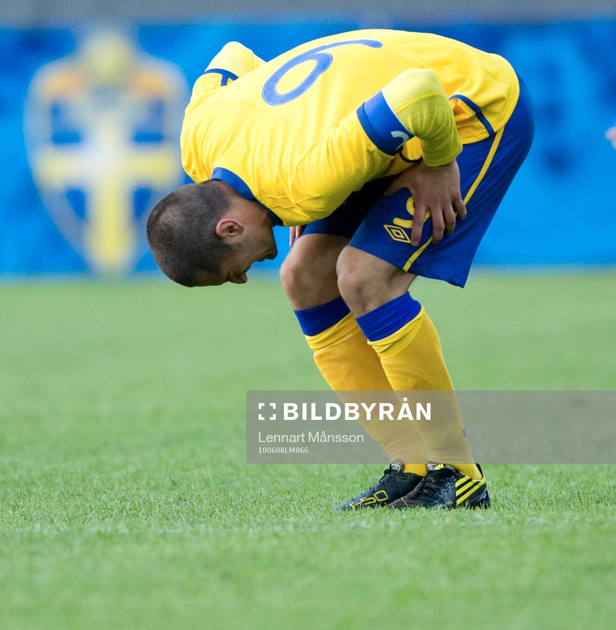 Emir Bajrami har ont, skada, smärta