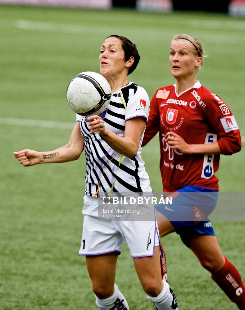 Therese Sjögran, LDB Malmö och Sanna Talonen, Örebro