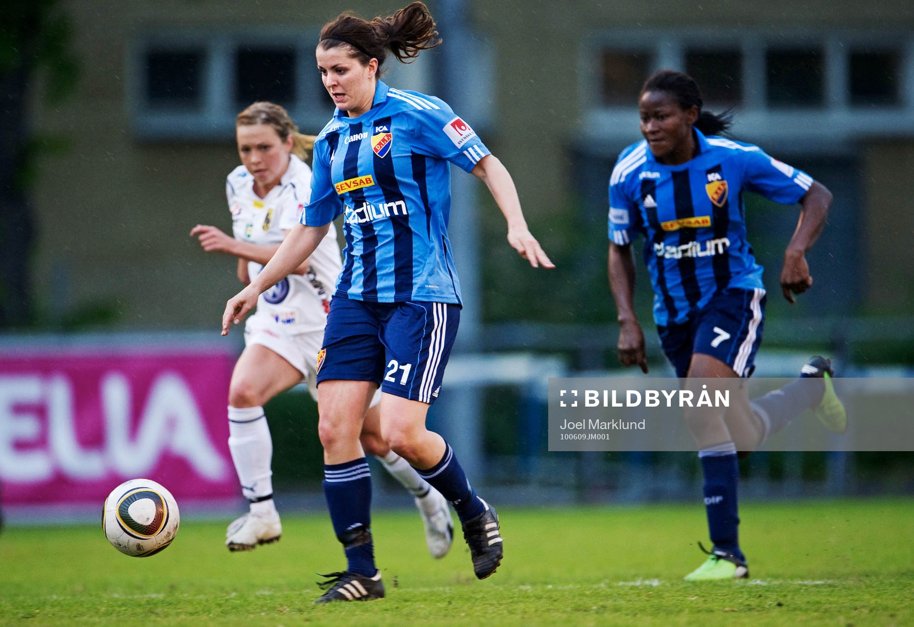 Fotboll, Svenska cupen, dam, kvartsfinal, Djurgården -