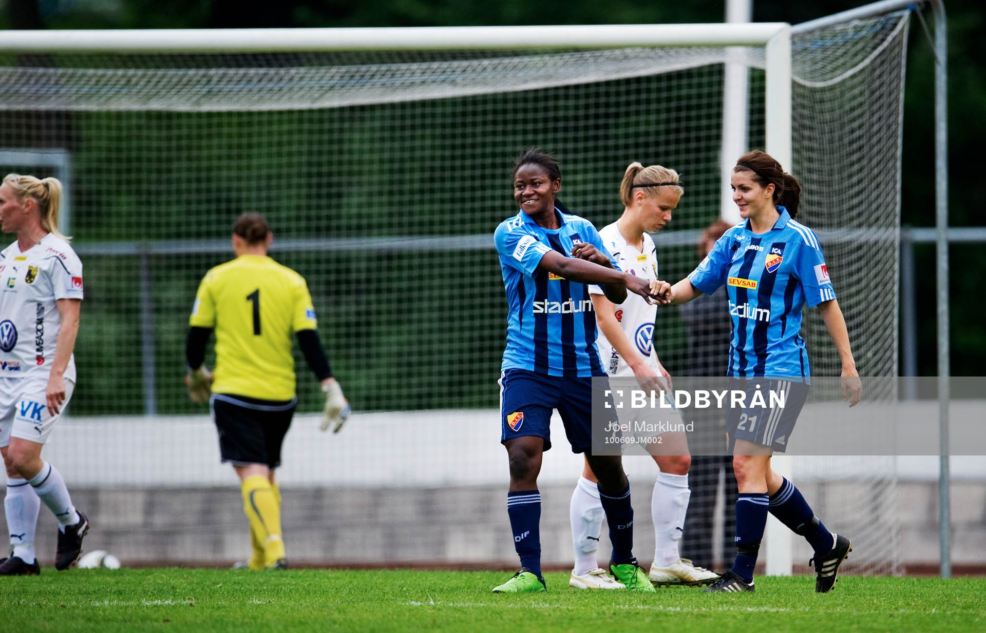 Fotboll, Svenska cupen, dam, kvartsfinal, Djurgården -
