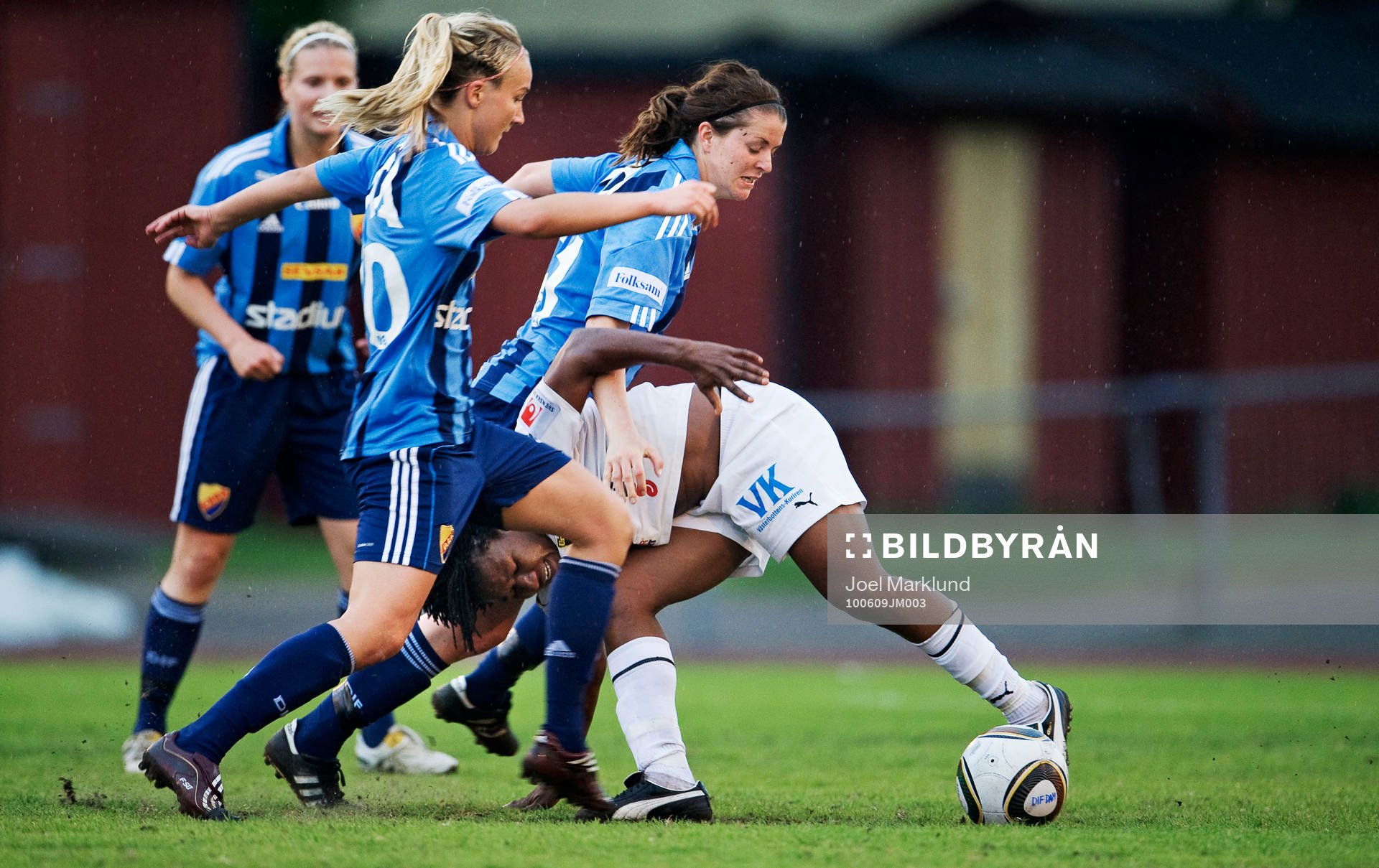 Fotboll, Svenska cupen, dam, kvartsfinal, Djurgården -