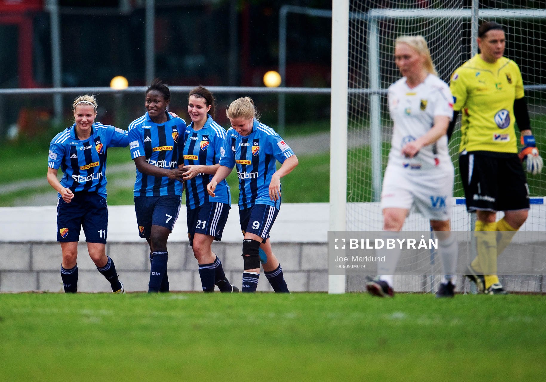 Fotboll, Svenska cupen, dam, kvartsfinal, Djurgården -