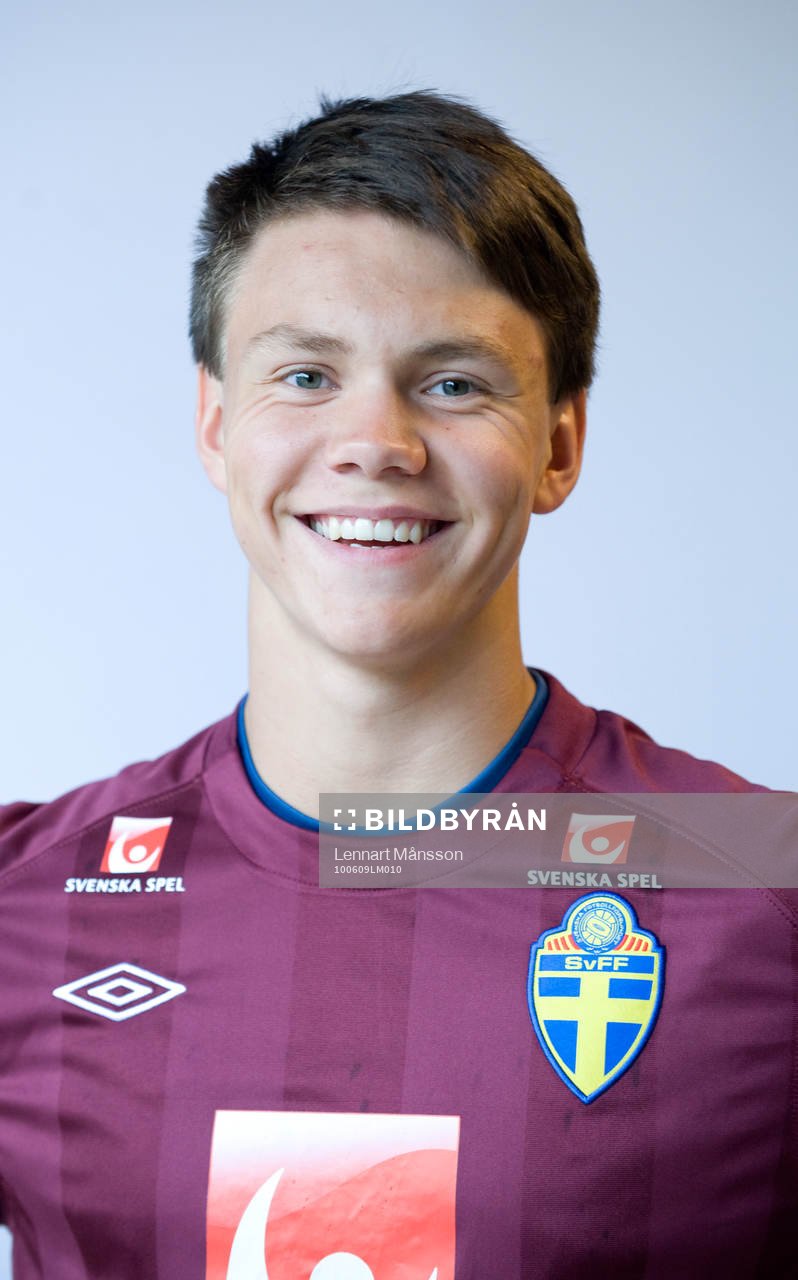 Isak Starlander, målvakt, porträtt