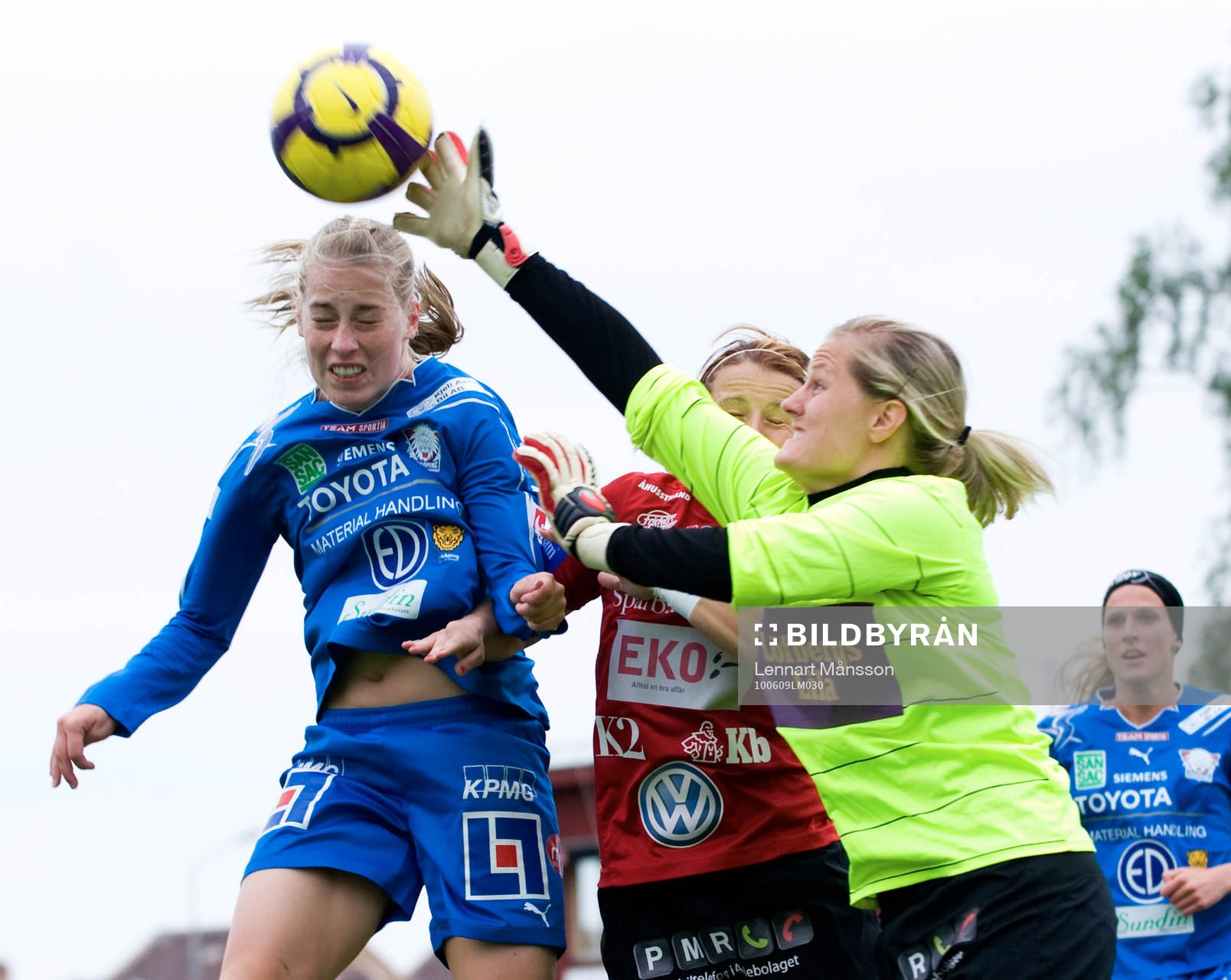 Jessica Samuelsson, Linköping och Sandra Wahldén,