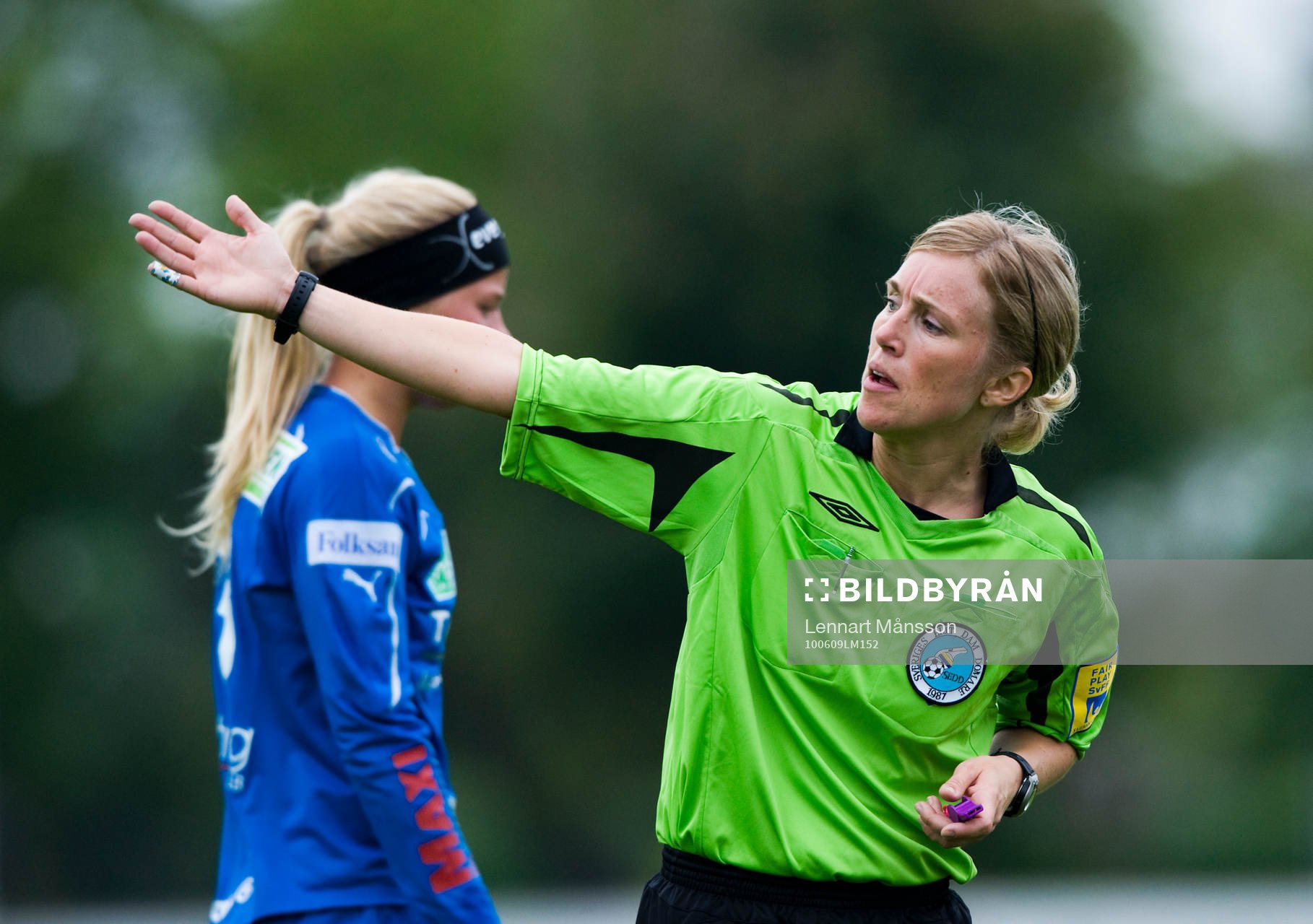 Sara Persson, domare