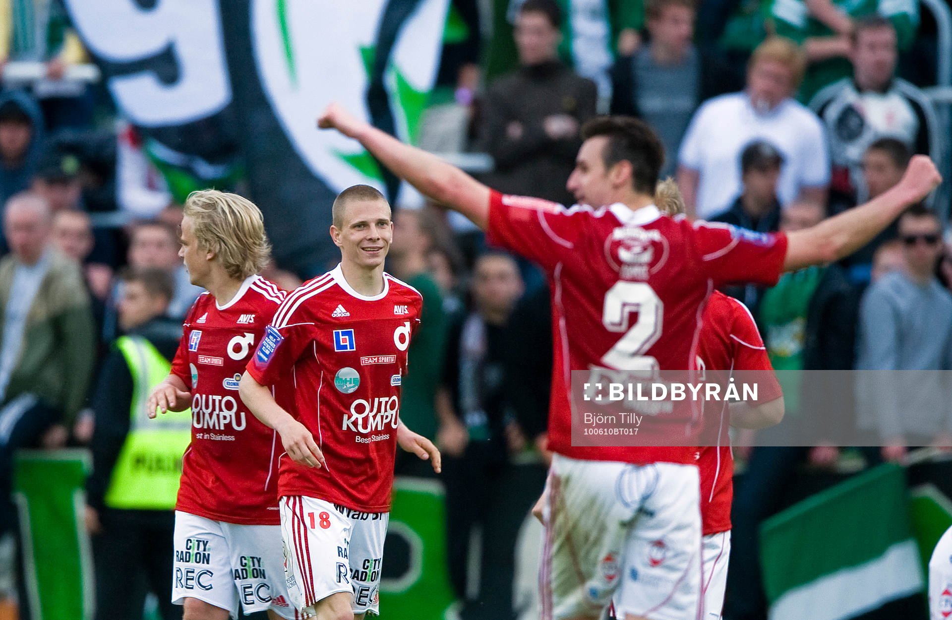 Johan Bertilsson, glädje, jubel