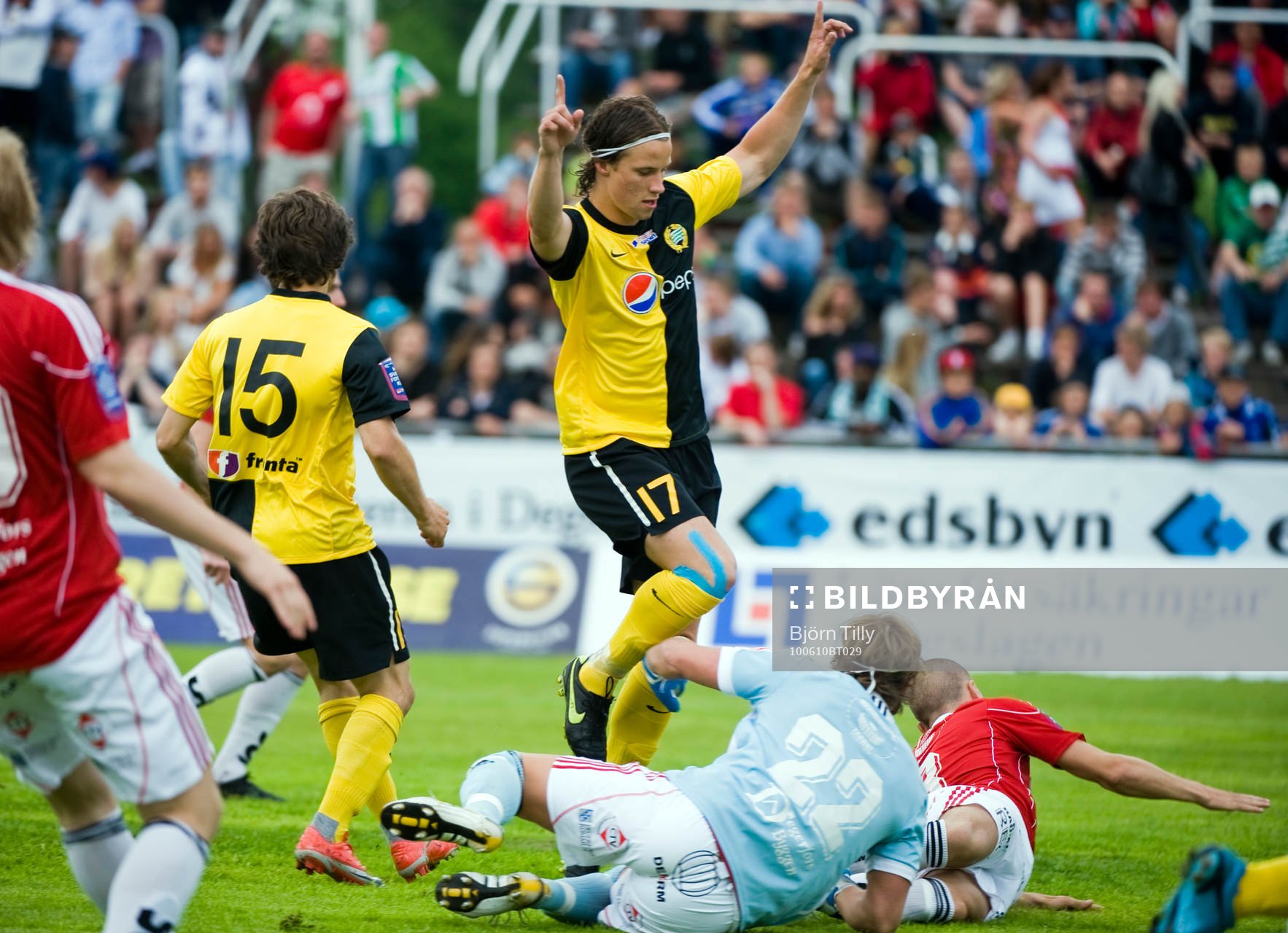 Linus Hallenius, Hammarby, glädje, jubel