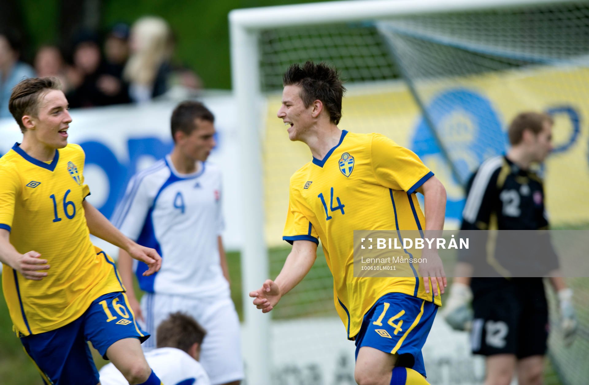 Nikola Zivanovic och Marcus Johansson, glädje, jubel