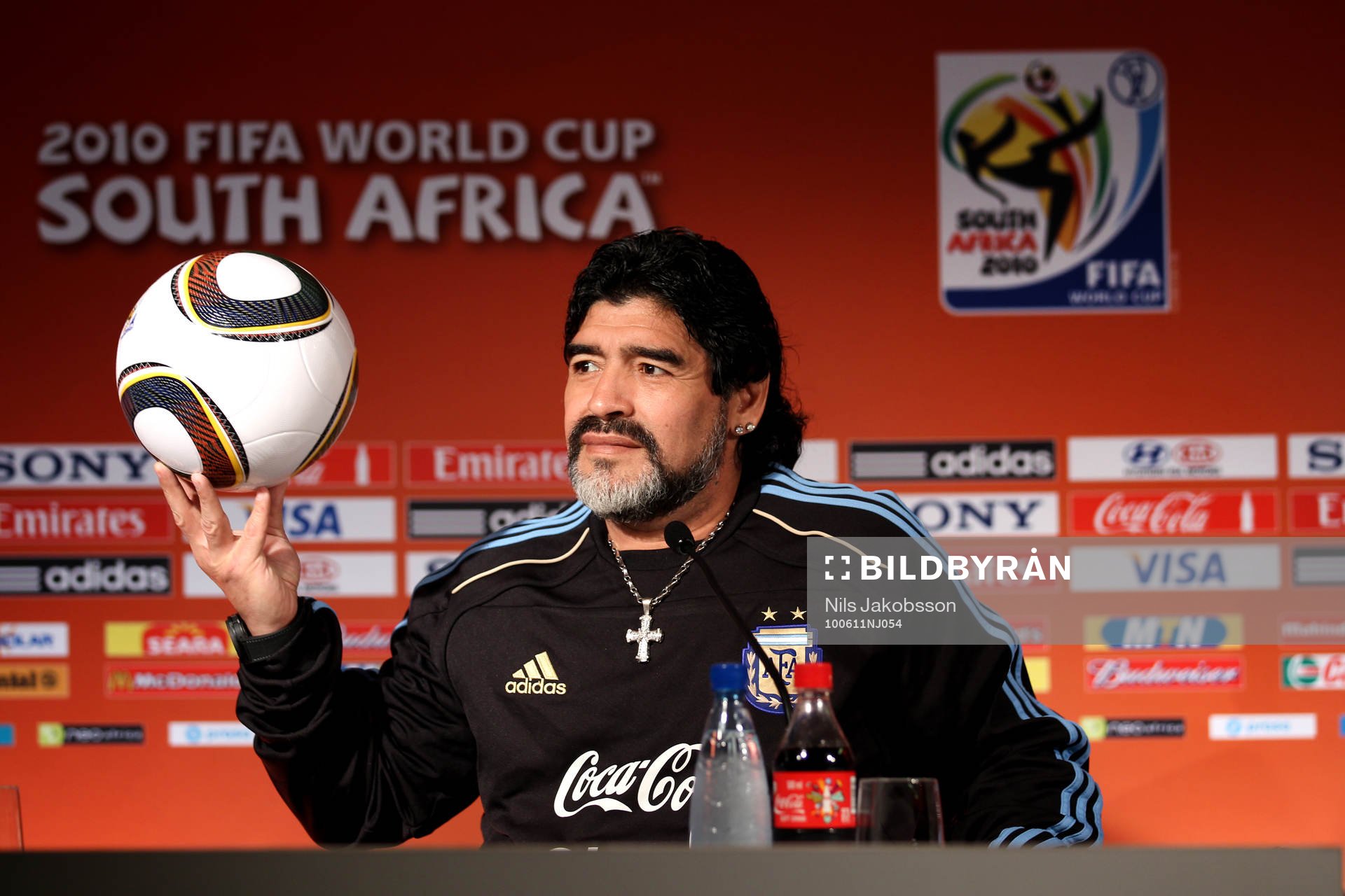 Diego Armando Maradona, förbundskapten Argentina