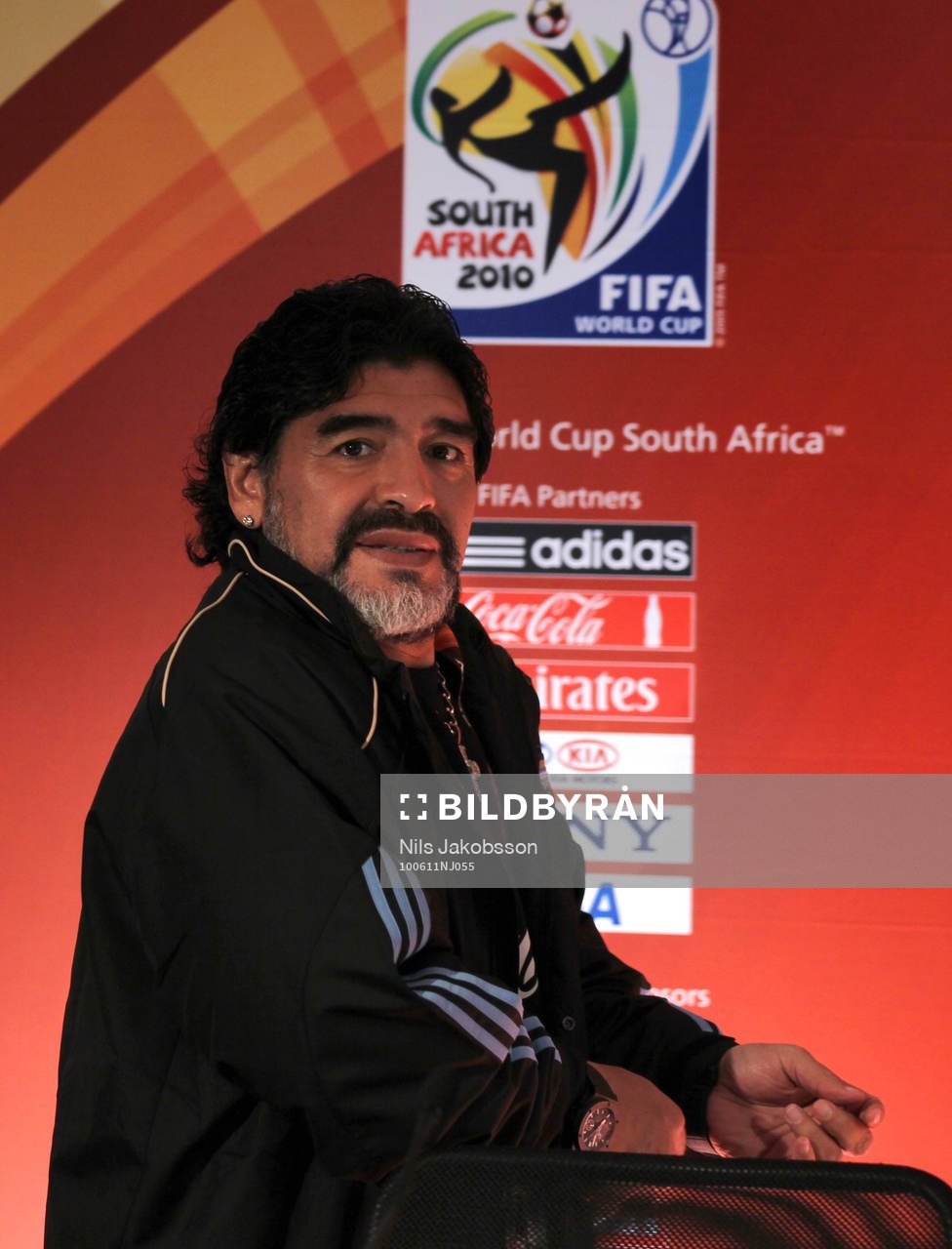 Diego Armando Maradona, förbundskapten Argentina