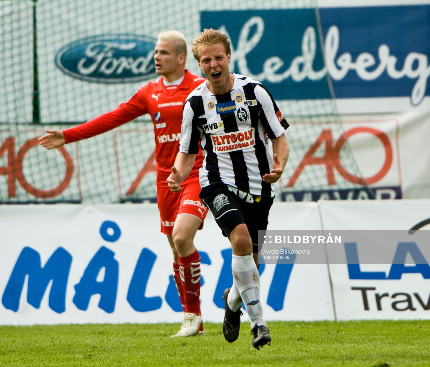 Fredrik Karlsson, Landskrona, jubel