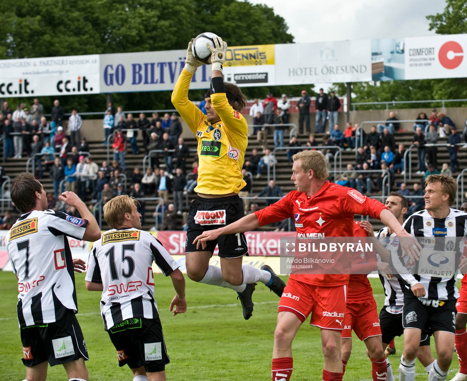 Peter Karlsson, målvakt, Landskrona