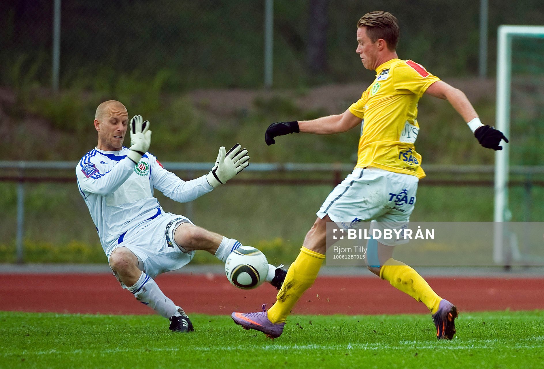 Tommy Thelin, Jönköping gjorde segermålet 3-4 och Thomas