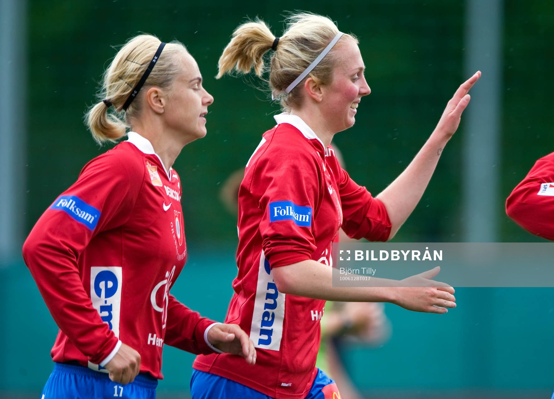 Edda Gardarsdottir och Marina Pettersson, Örebro