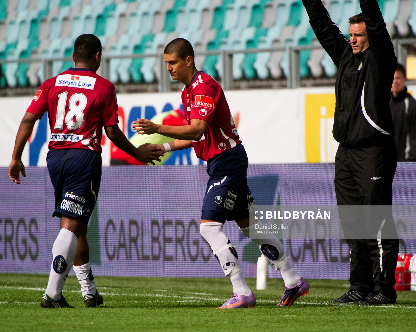 Alvaro Santos, Örgryte, fick utgå