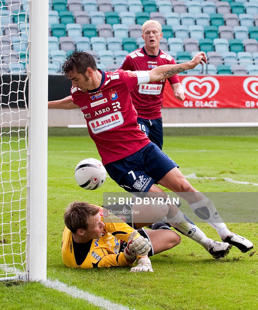 Björn Anklev, Örgryte, Tobias Wennergren, målvakt