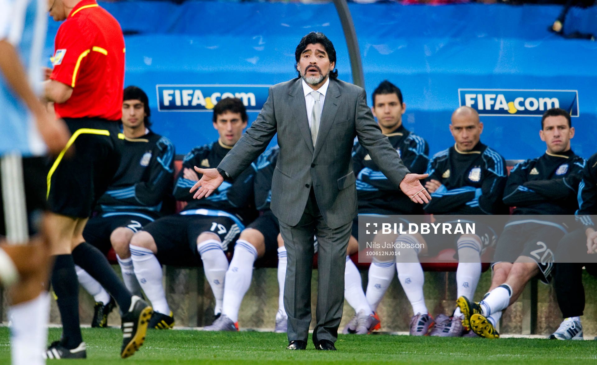 Diego Maradona, förbundskapten Argentina