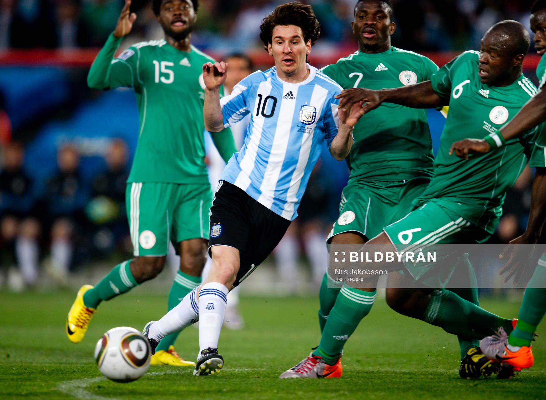 Lionel Messi, Argentina, Danny Shittu, Nigeria