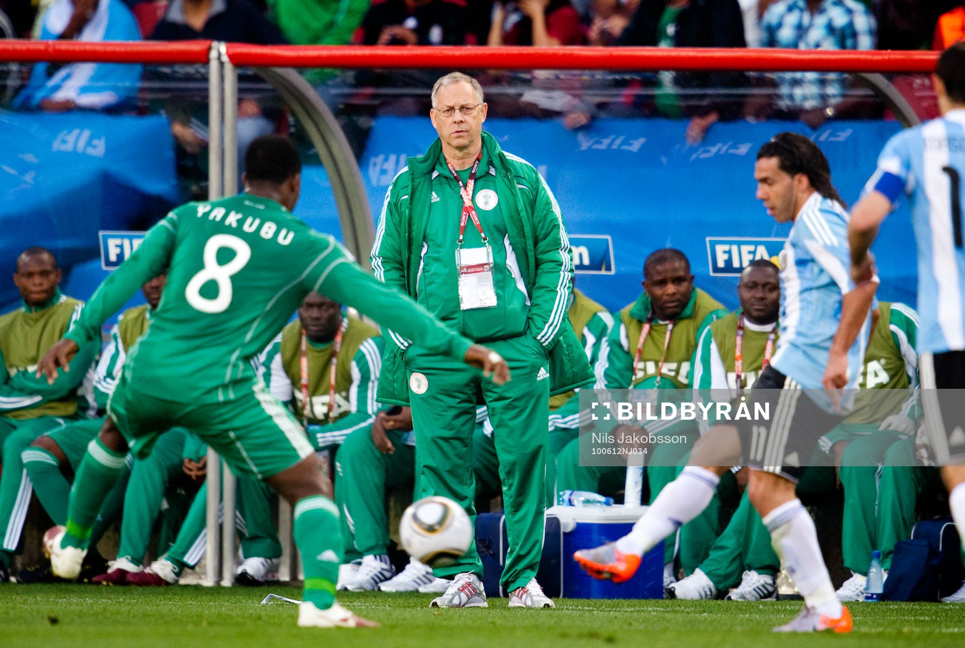 Lars Lagerbäck, förbundskapten Nigeria