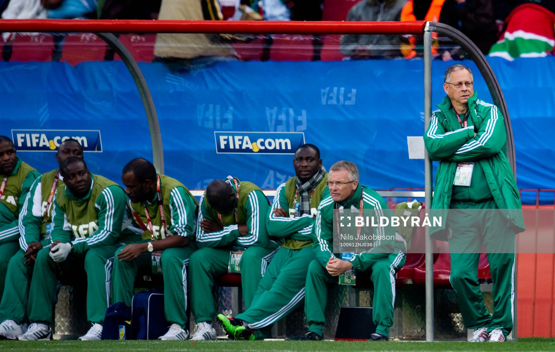 Lars Lagerbäck, förbundskapten Nigeria