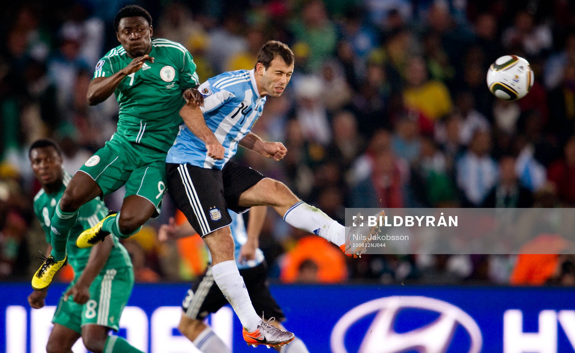 Obafemi Martins, Nigeria, Javier Mascherano, Argentina