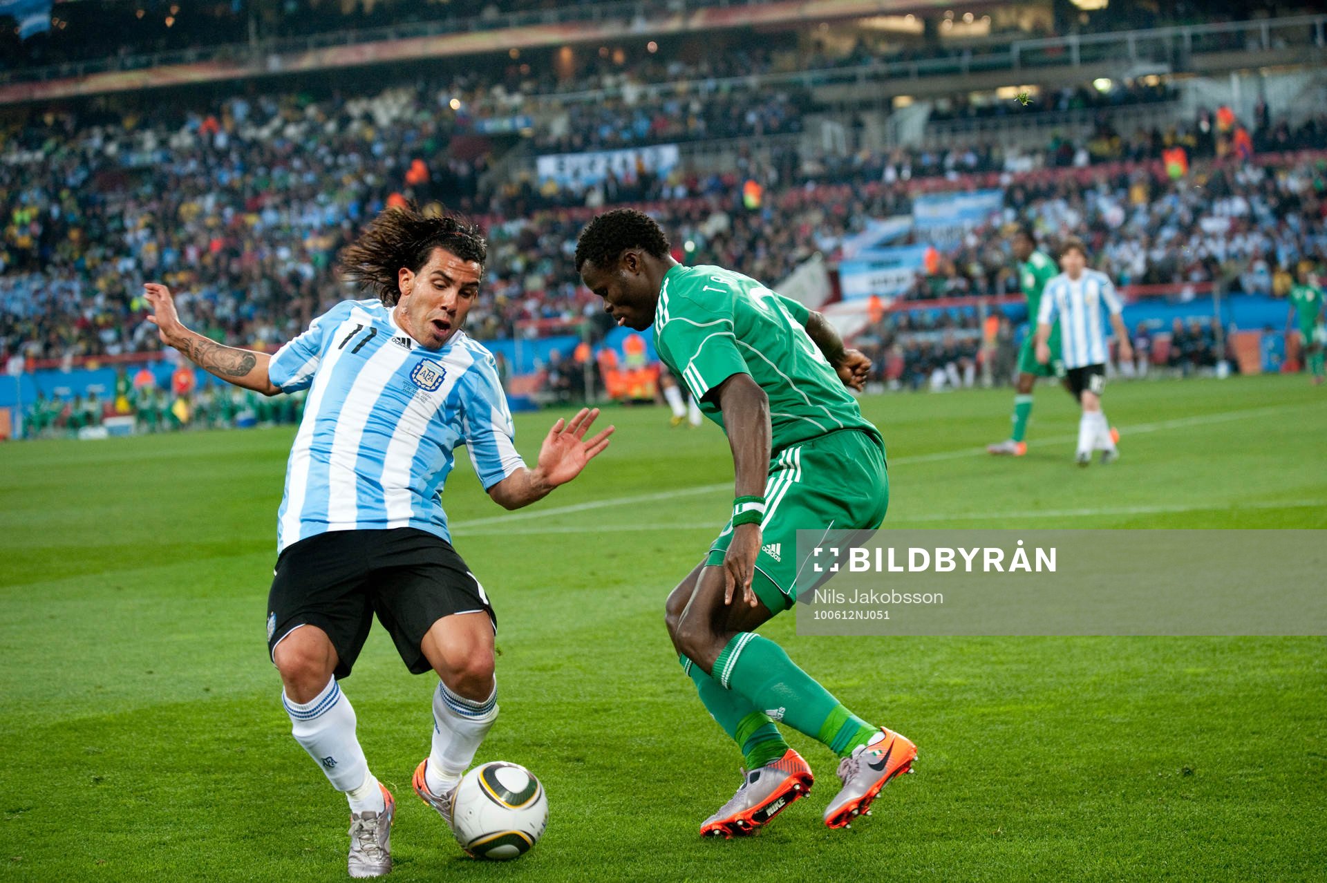 Carlos Tevez, Argentina, Taye Taiwo, Nigeria