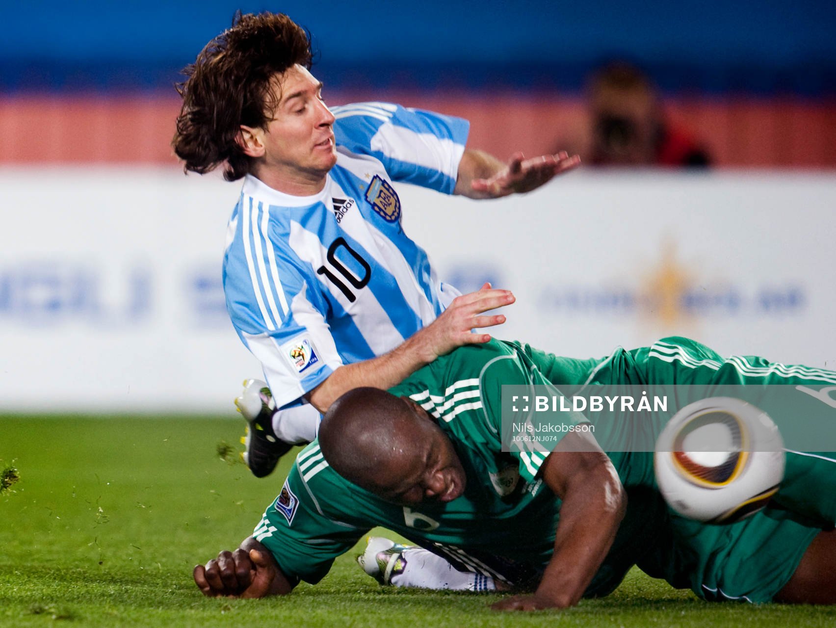 Lionel Messi, Argentina, Danny Shittu, Nigeria