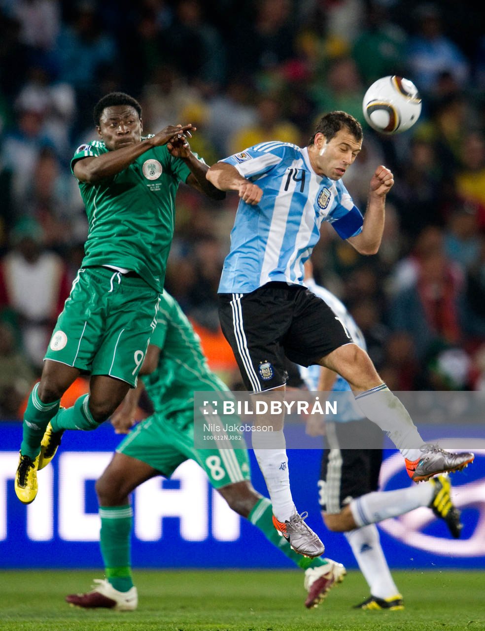 Obafemi Martins, Nigeria, Javier Mascherano, Argentina