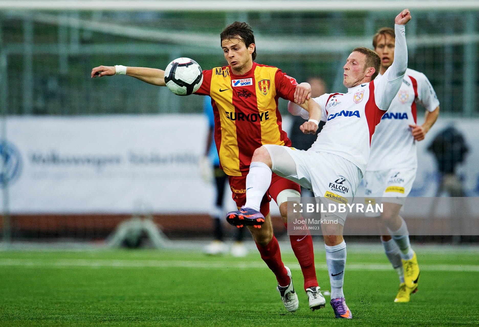 Besim Kunic, Syrianska, och Haris Laitinen, Assyriska