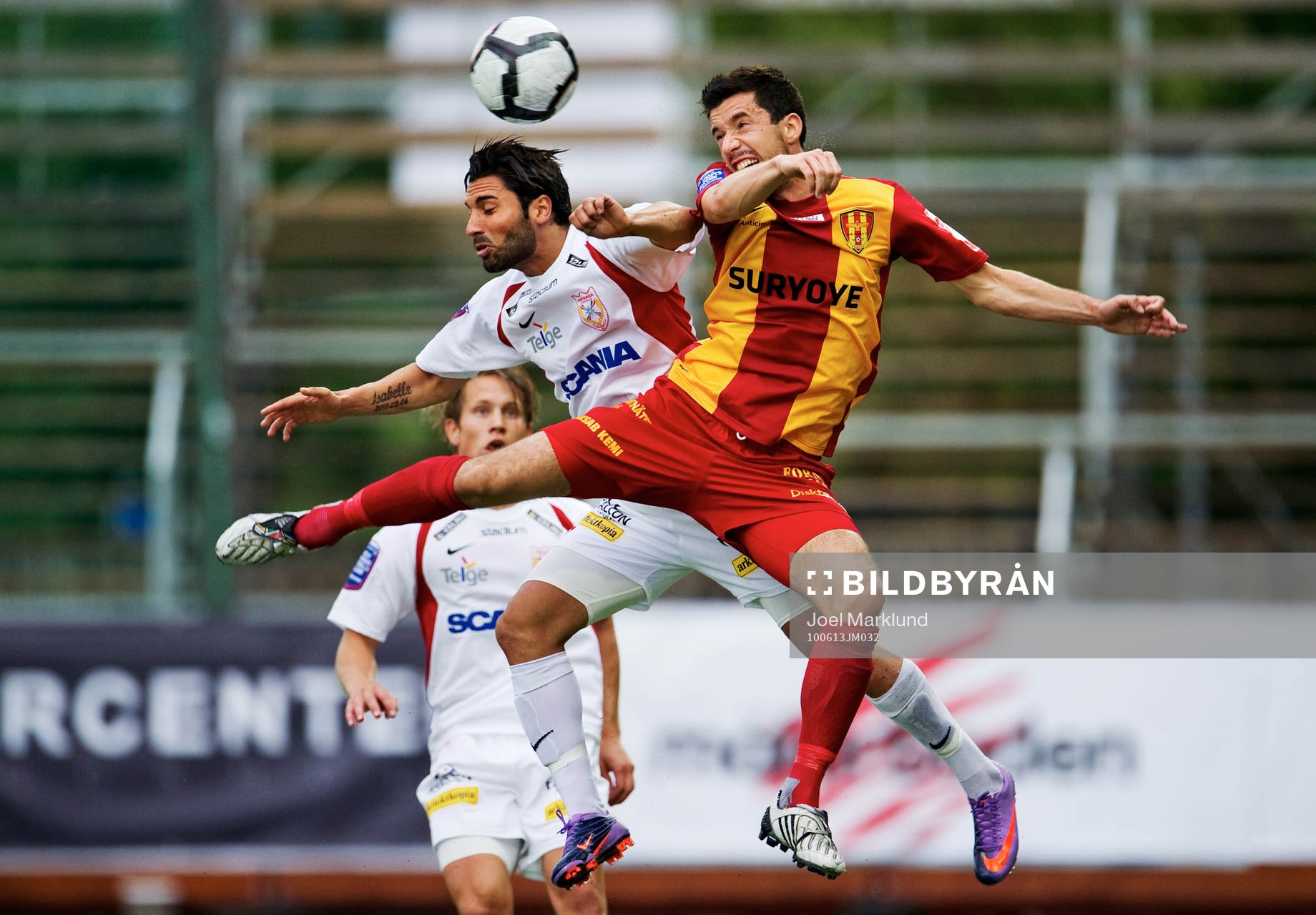 Stefan Batan, Assyriska, och Isa Demir, Syrianska, i