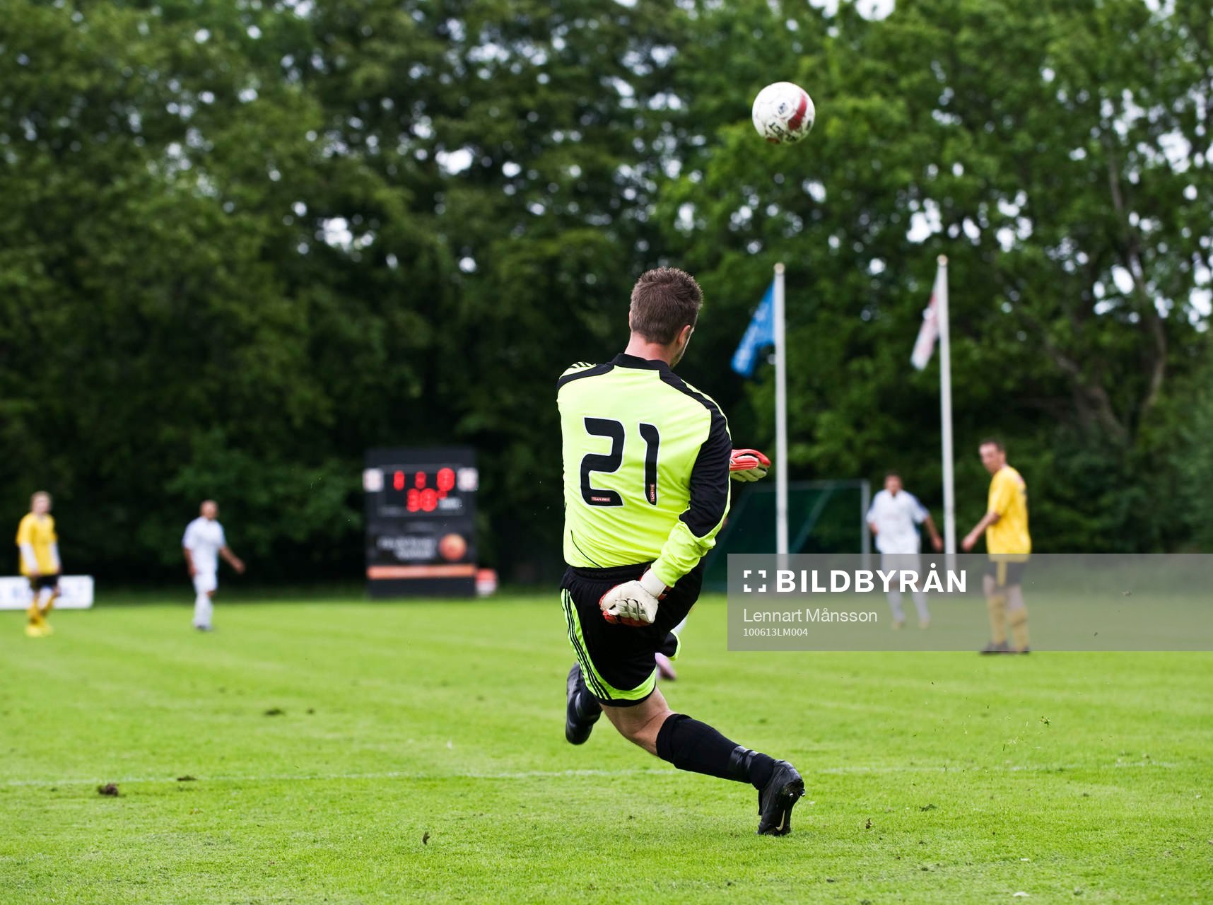 Fotboll, småklubb, division lV, BW90 - Ystad