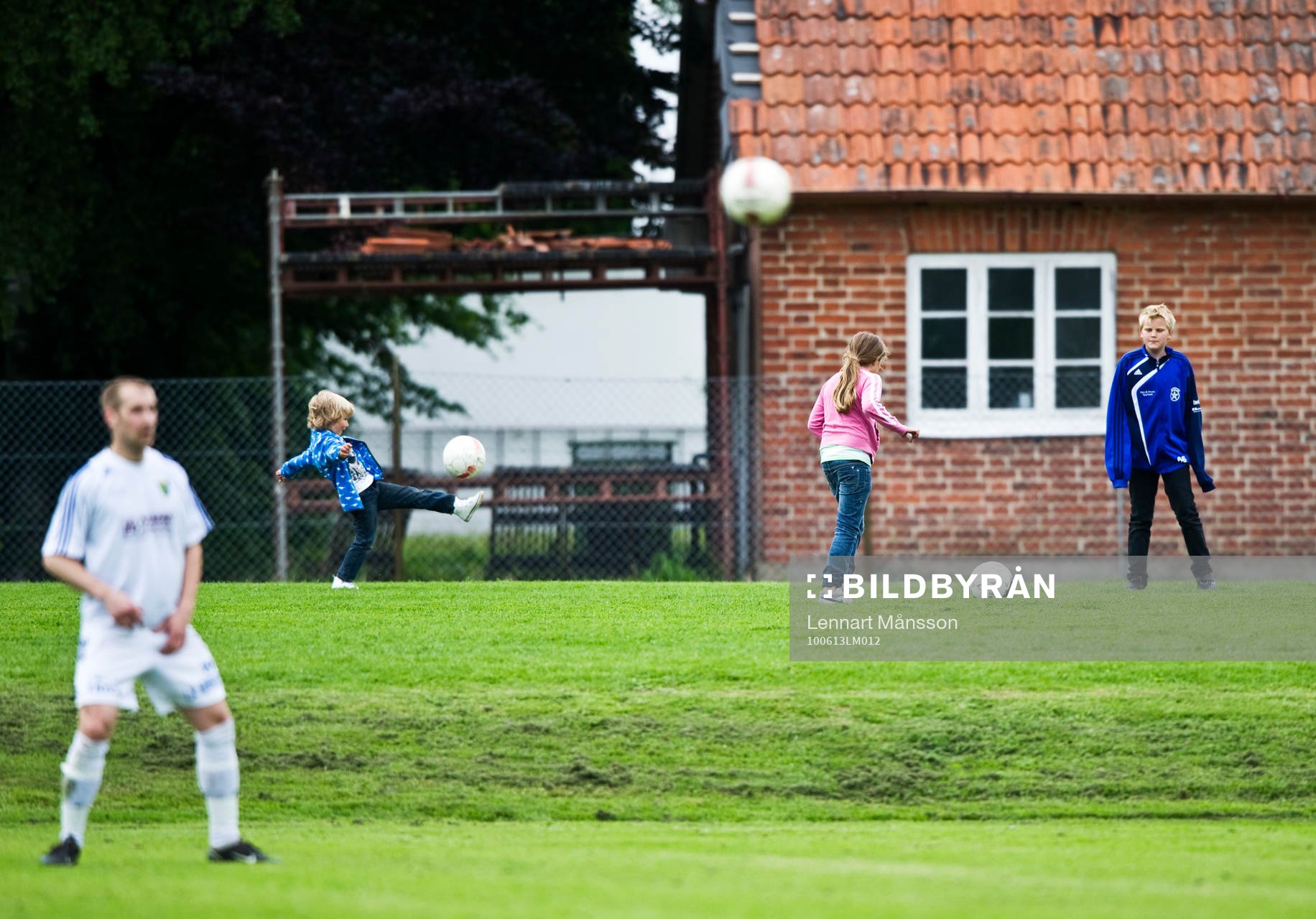 Fotboll, småklubb, division lV, BW90 - Ystad
