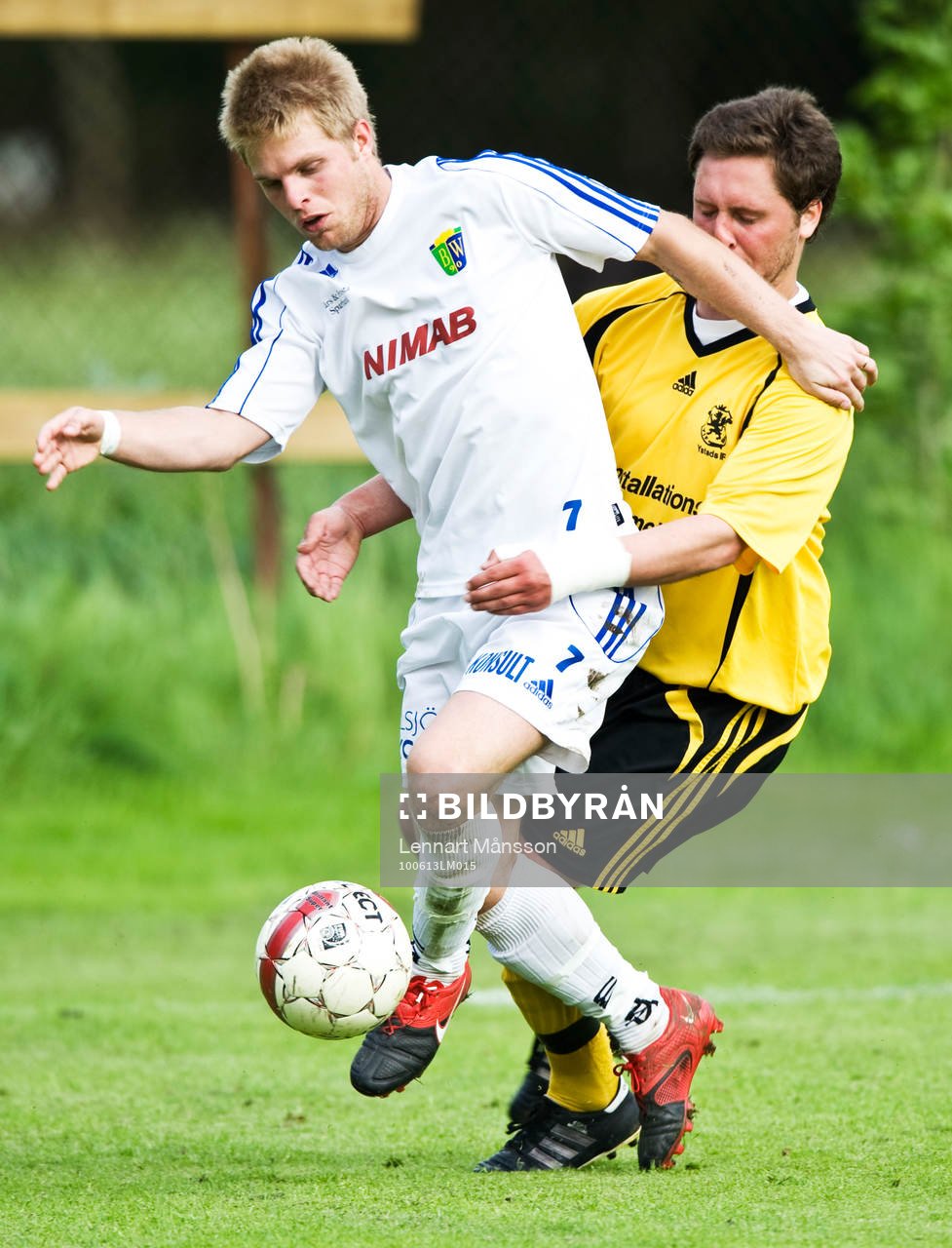 Fotboll, småklubb, division lV, BW90 - Ystad