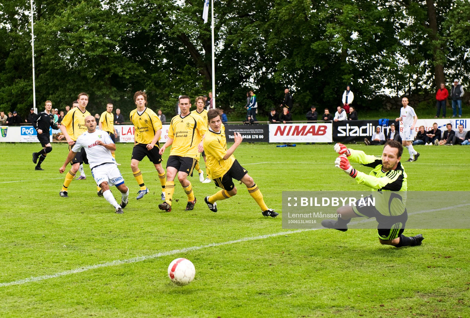 Fotboll, småklubb, division lV, BW90 - Ystad