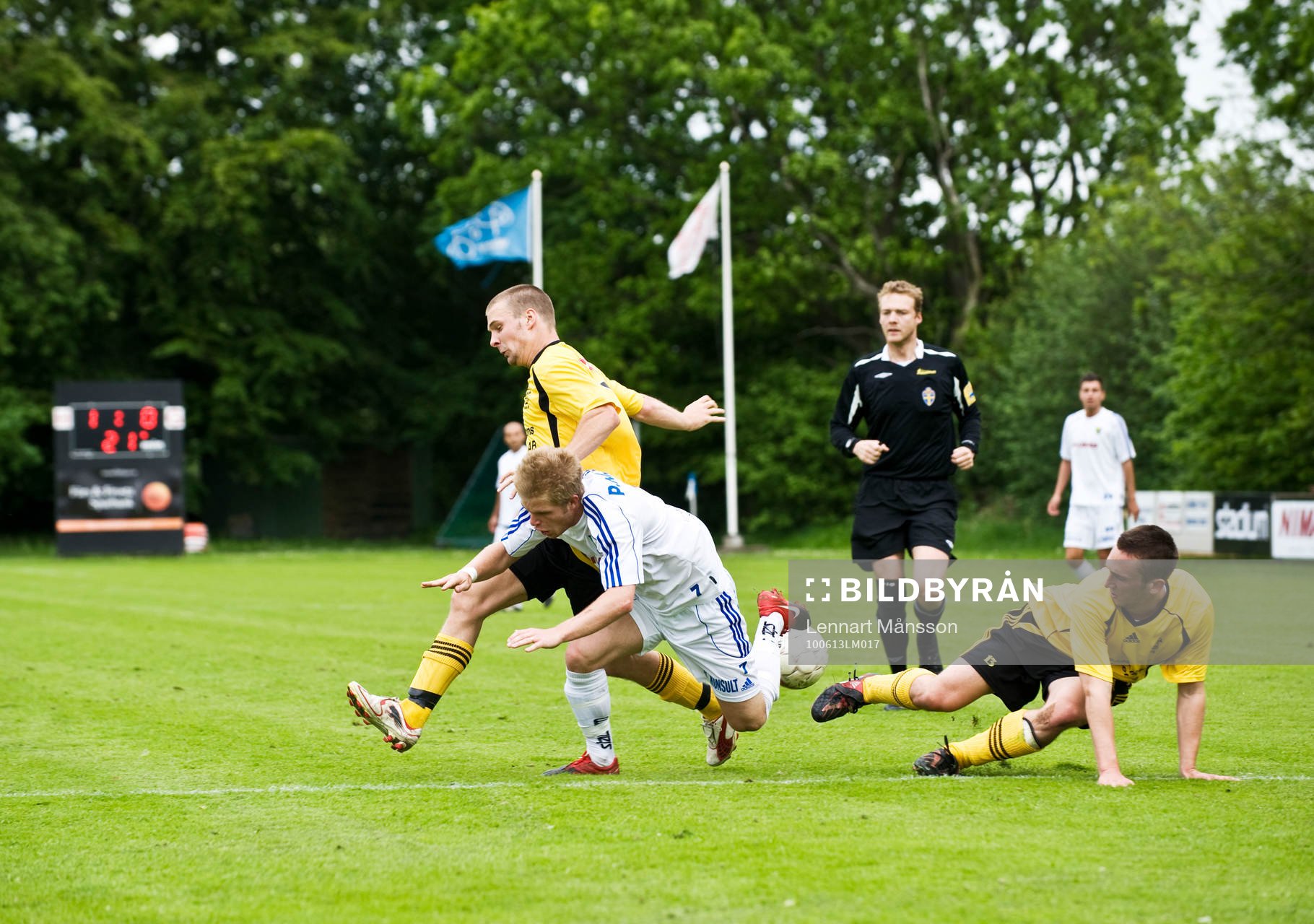 Fotboll, småklubb, division lV, BW90 - Ystad