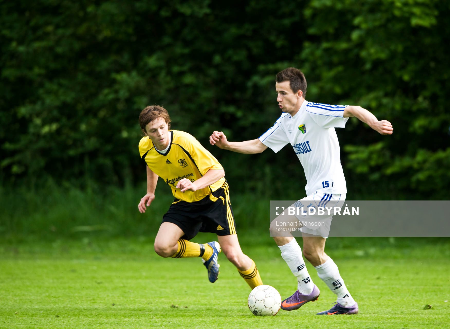 Fotboll, småklubb, division lV, BW90 - Ystad