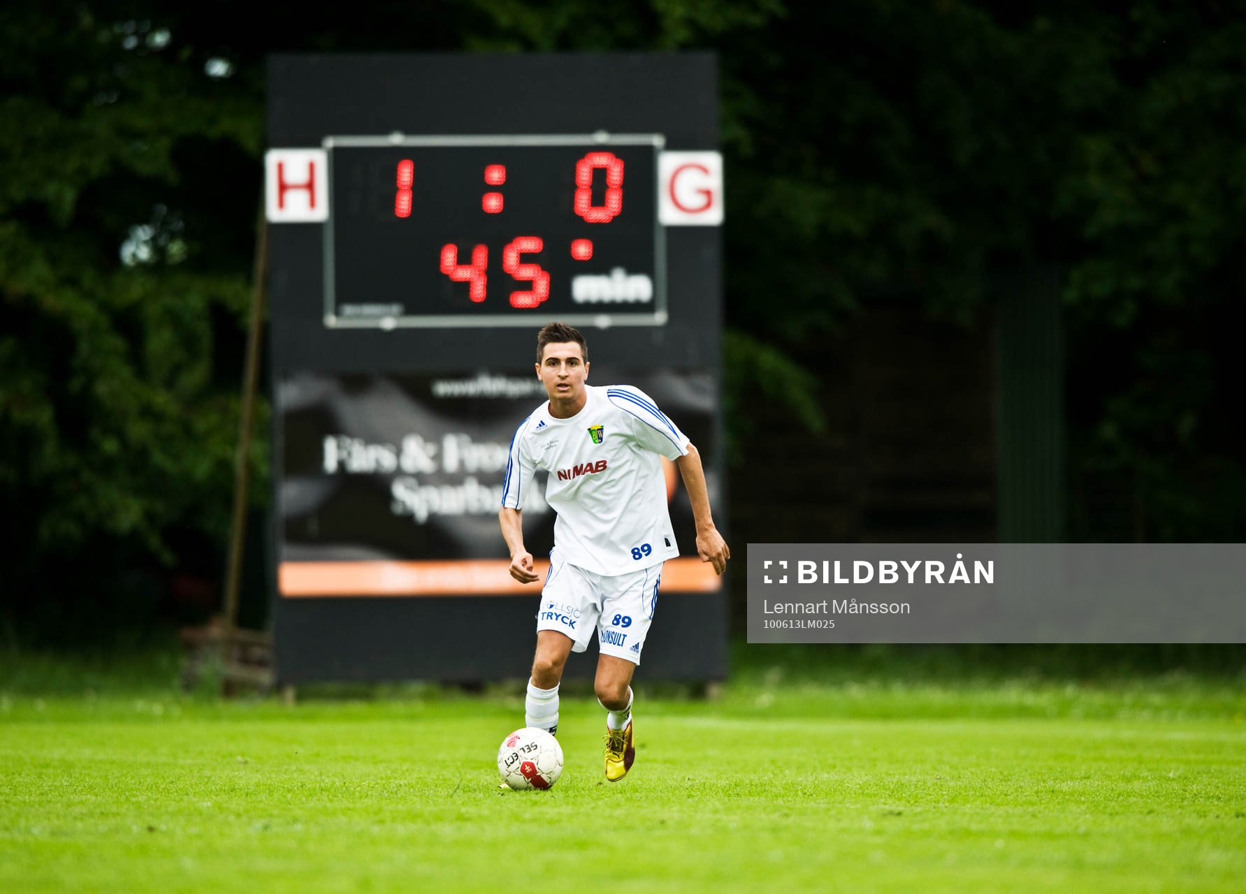 Fotboll, småklubb, division lV, BW90 - Ystad