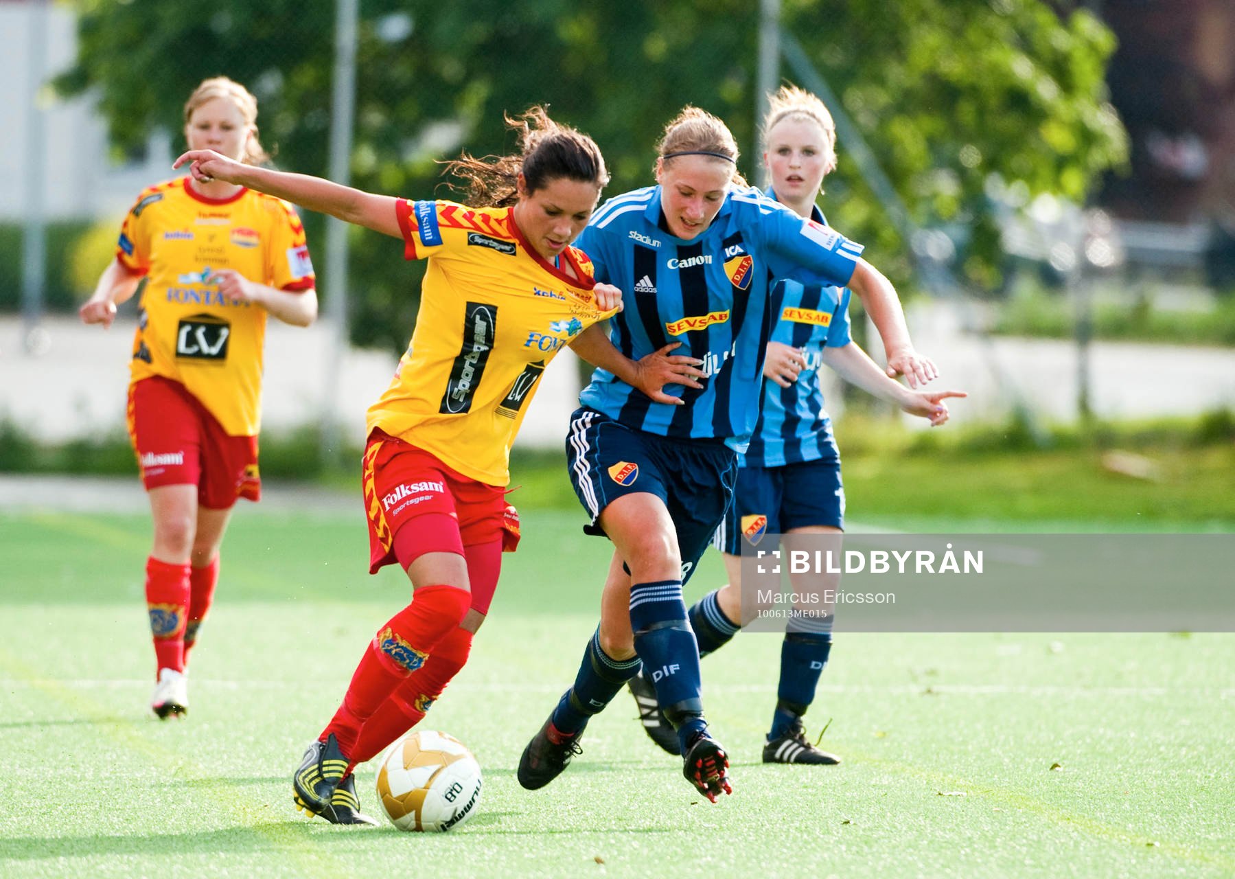 Lisa Klinga, Tyresö och Matilda Rosqvist, Djurgården