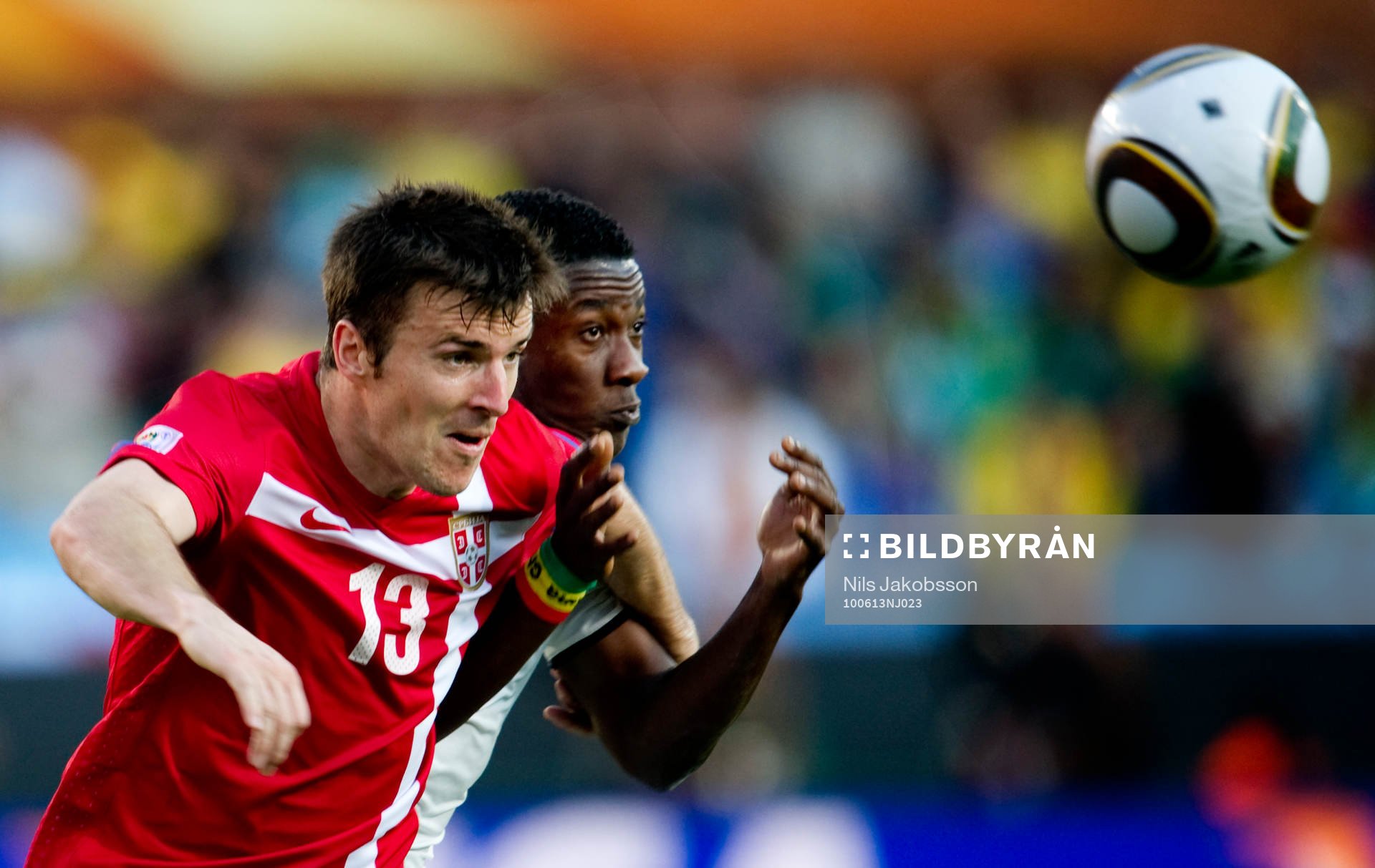 Aleksandar Lukovic, Serbien, Asamoah Gyan, Ghana